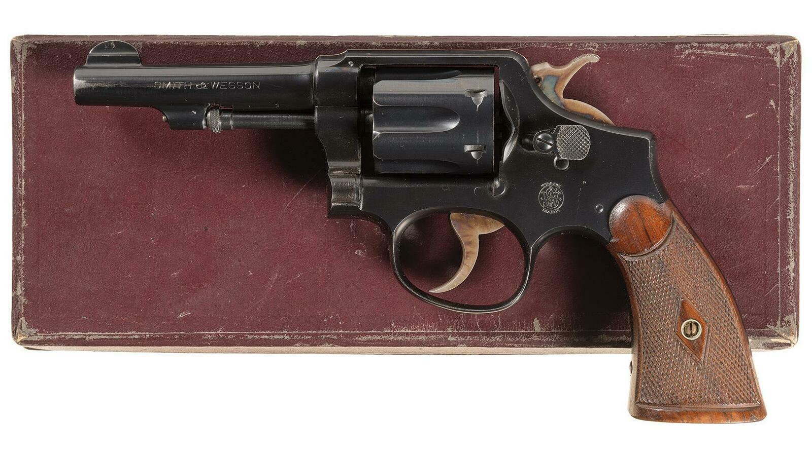 smith wesson model 1905 m p revolver with box smith wesson model 1905 m p revolver with box