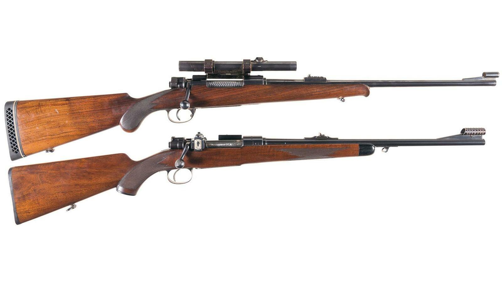 Two German Bolt Action Sporting Rifles | Rock Island Auction