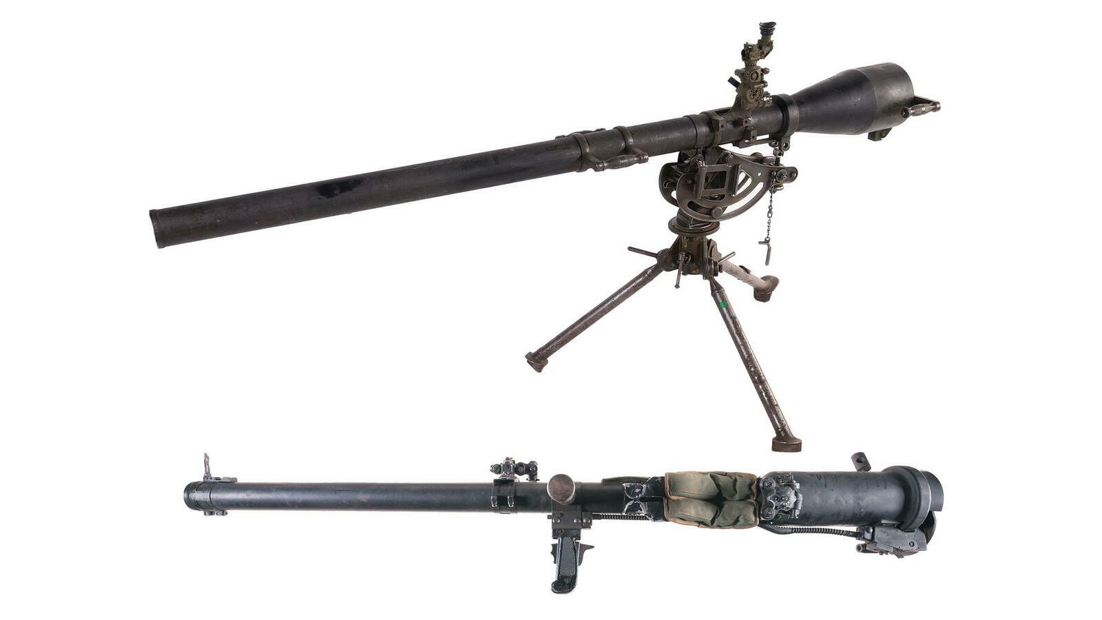 Two Inert U.S. Military Recoilless Rifles Rock Island Auction