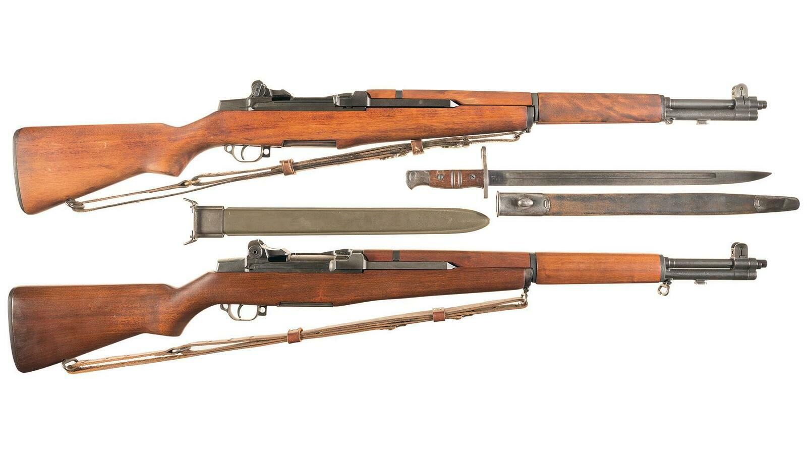 Two M1 Garand Rifles | Rock Island Auction