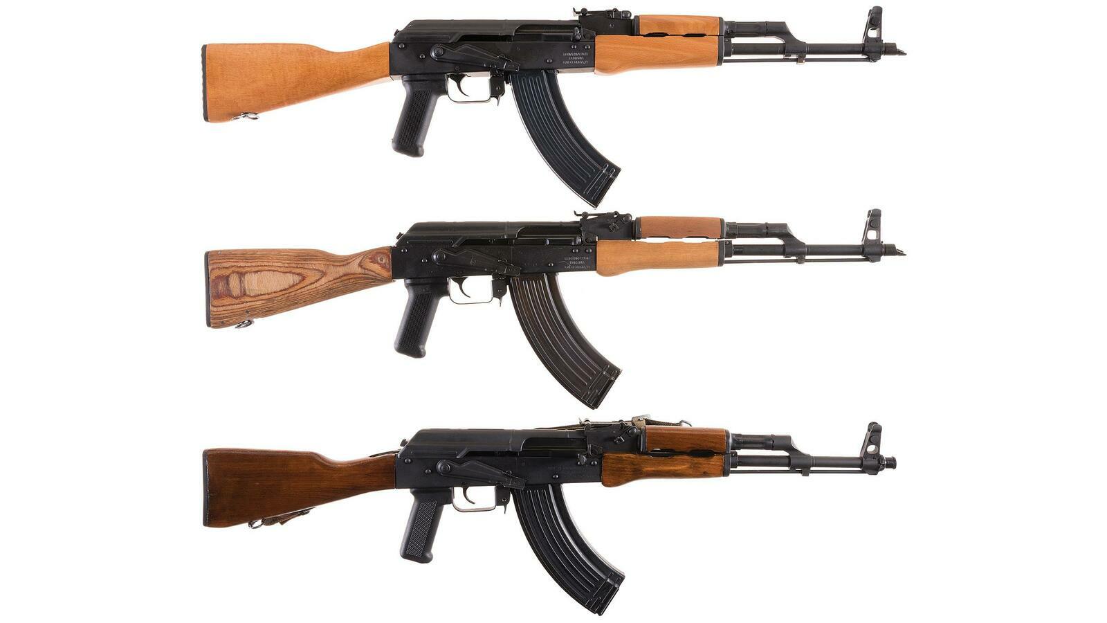 Three Romarm Semi-Automatic Rifles | Rock Island Auction