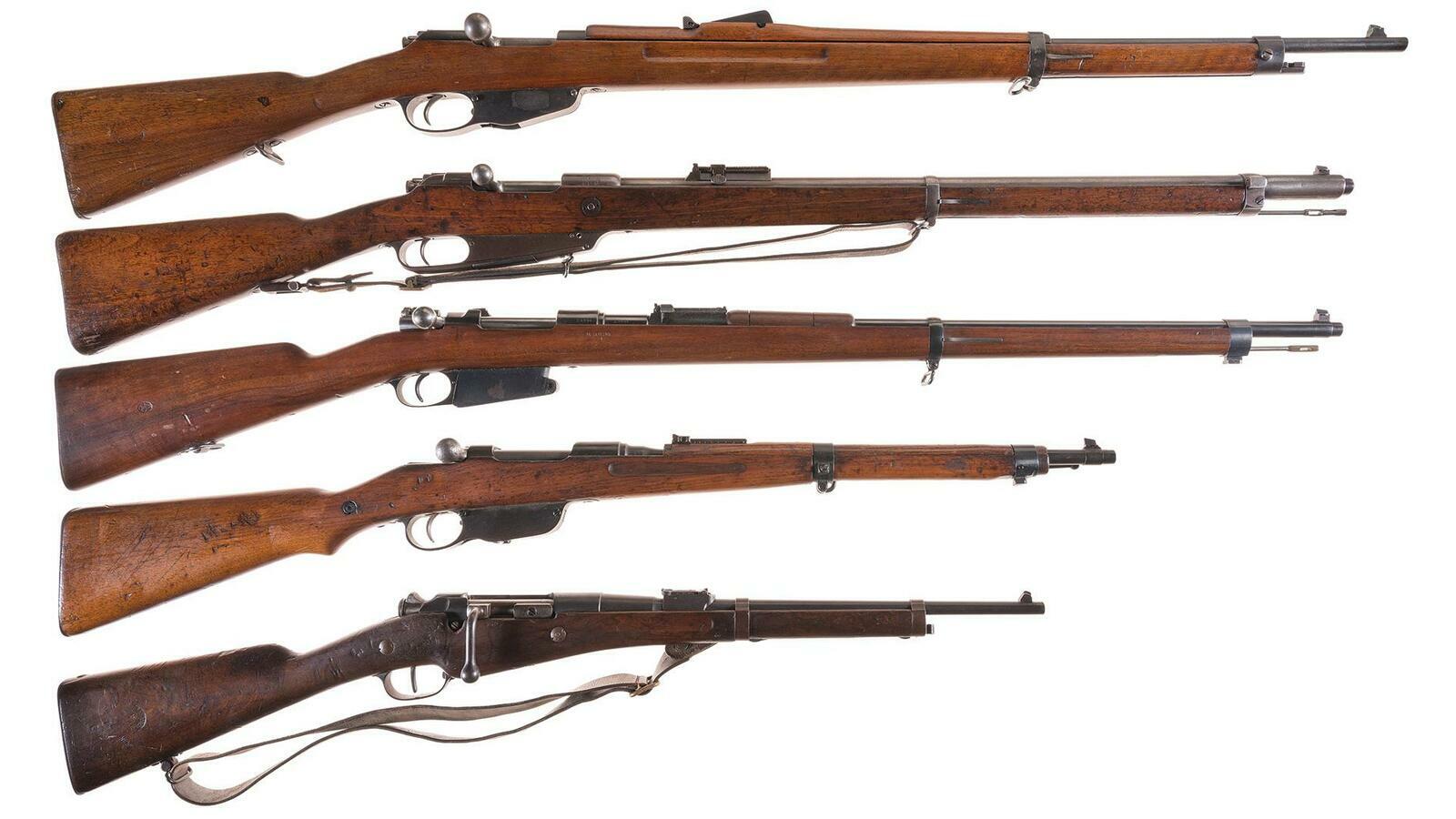 Five European Military Bolt Action Rifles | Rock Island Auction