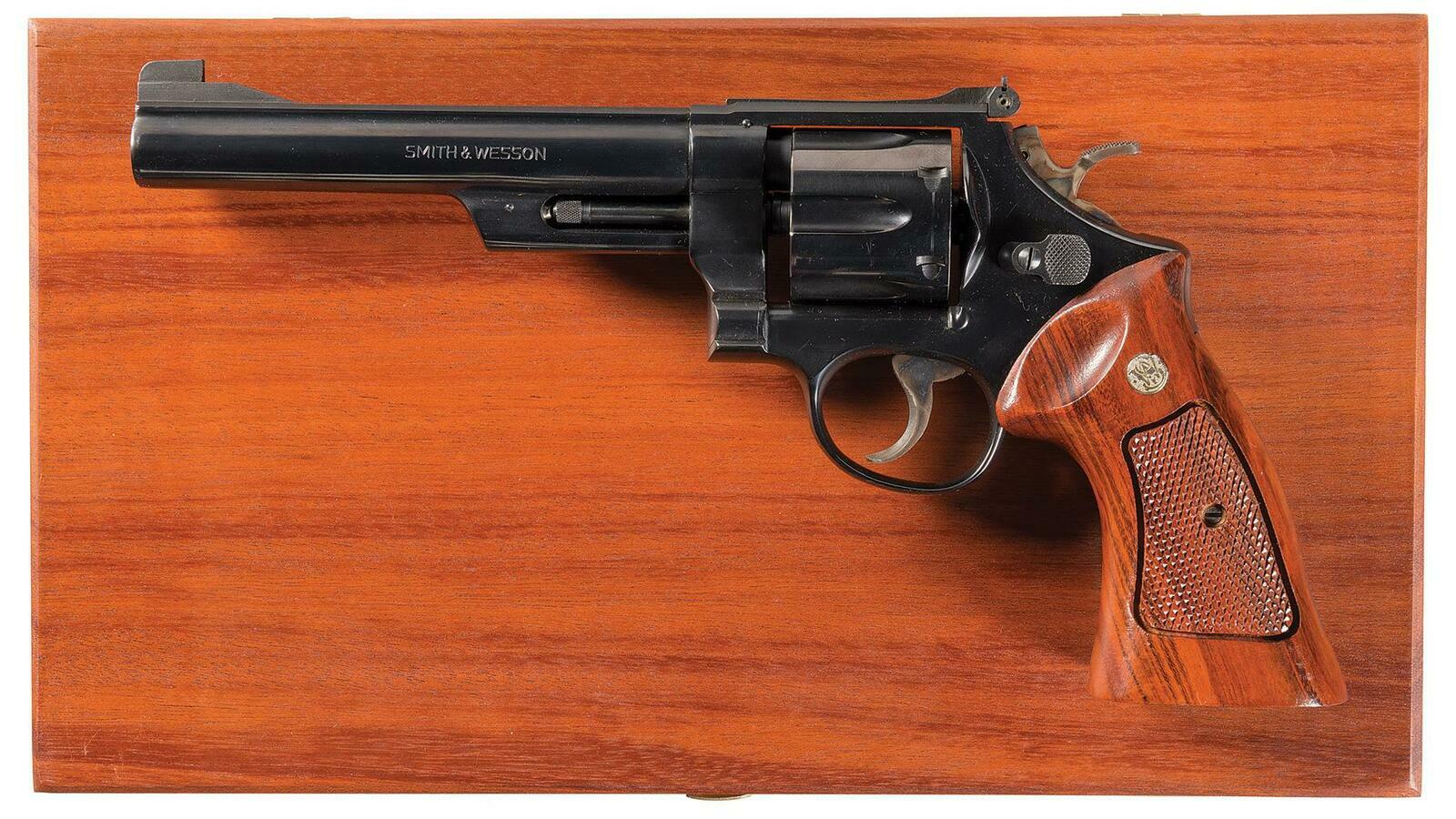 Smith & Wesson Model 25-2 Double Action Revolver with Case | Rock ...
