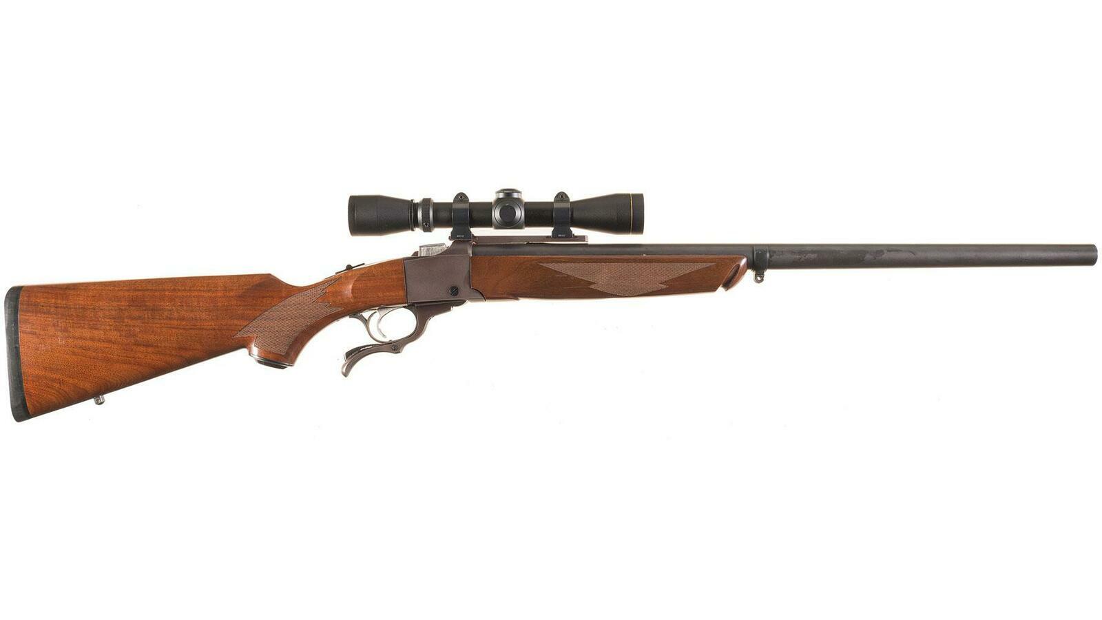 Ruger No. 1 Shotgun Conversion with Scope | Rock Island Auction