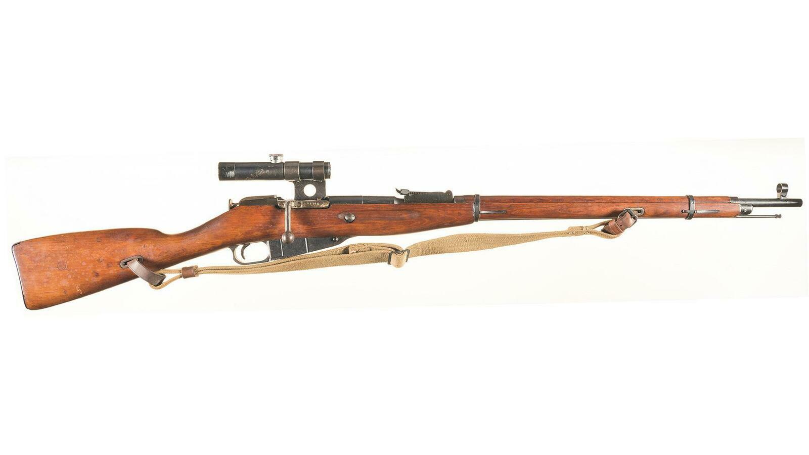 Mosin-Nagant Model 91/30 Sniper Style Rifle with Scope | Rock Island ...