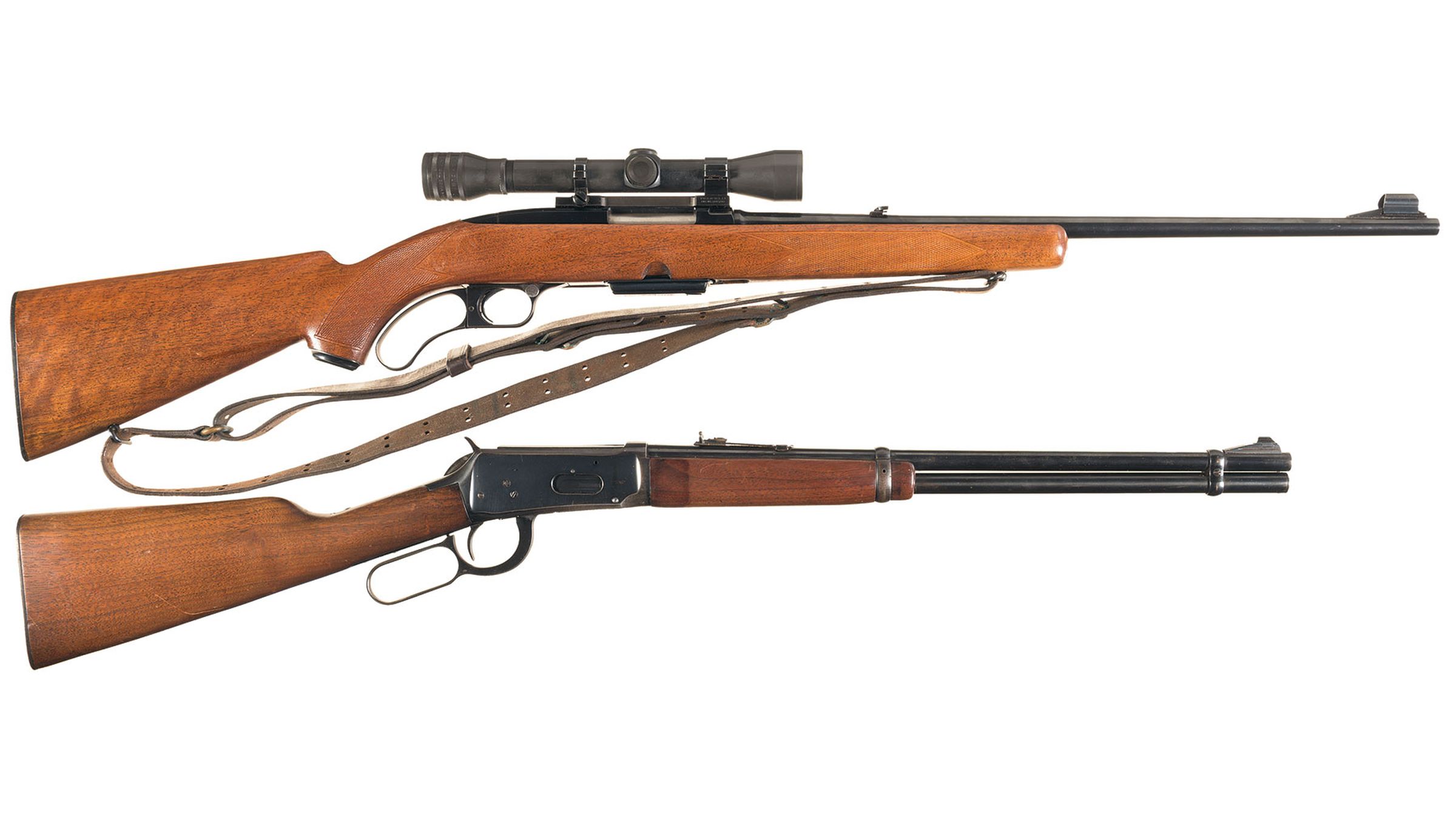 Two Pre-64 Winchester Long Guns | Rock Island Auction