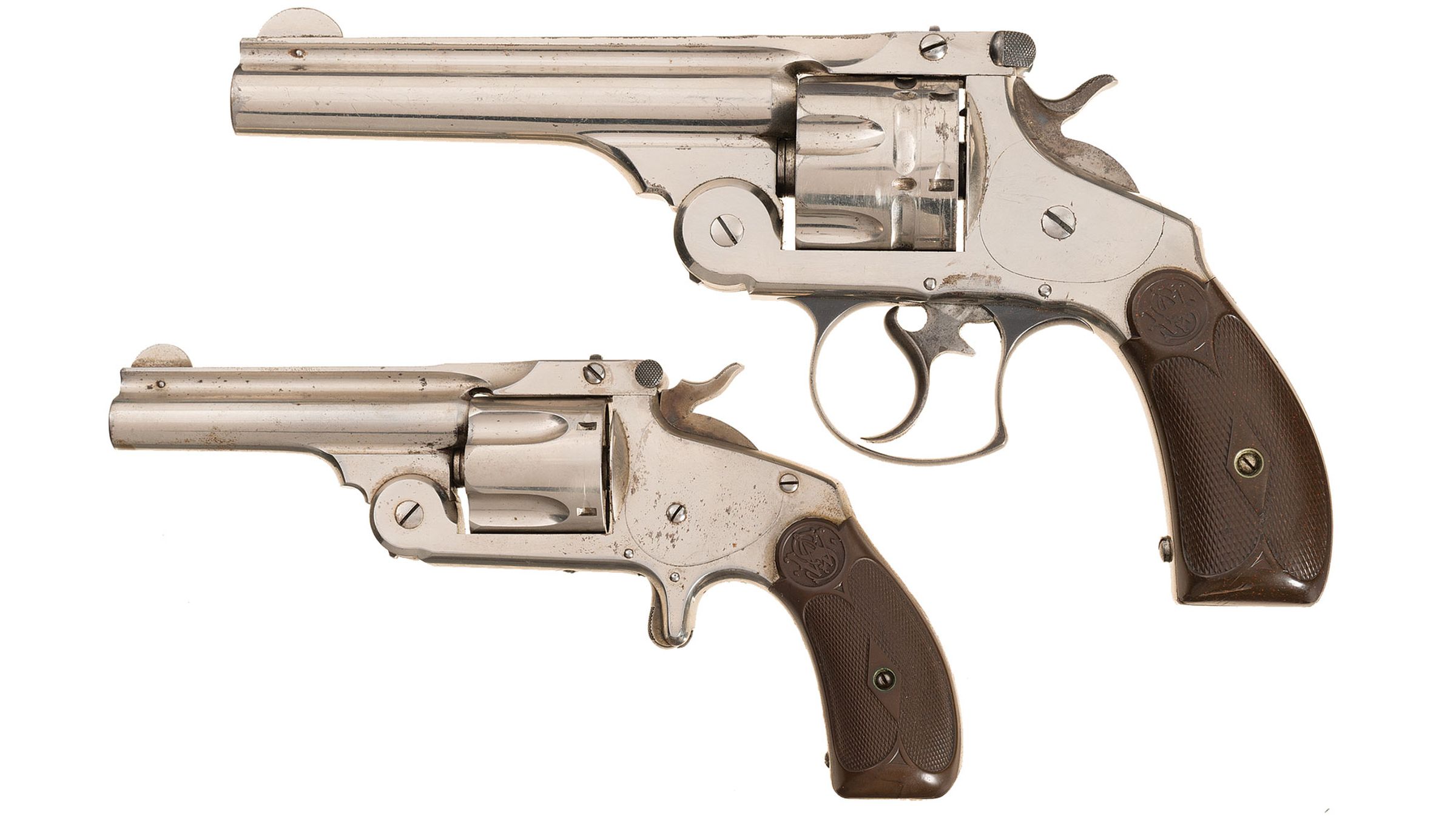 Two Antique Smith & Wesson Top Break Revolvers | Rock Island Auction