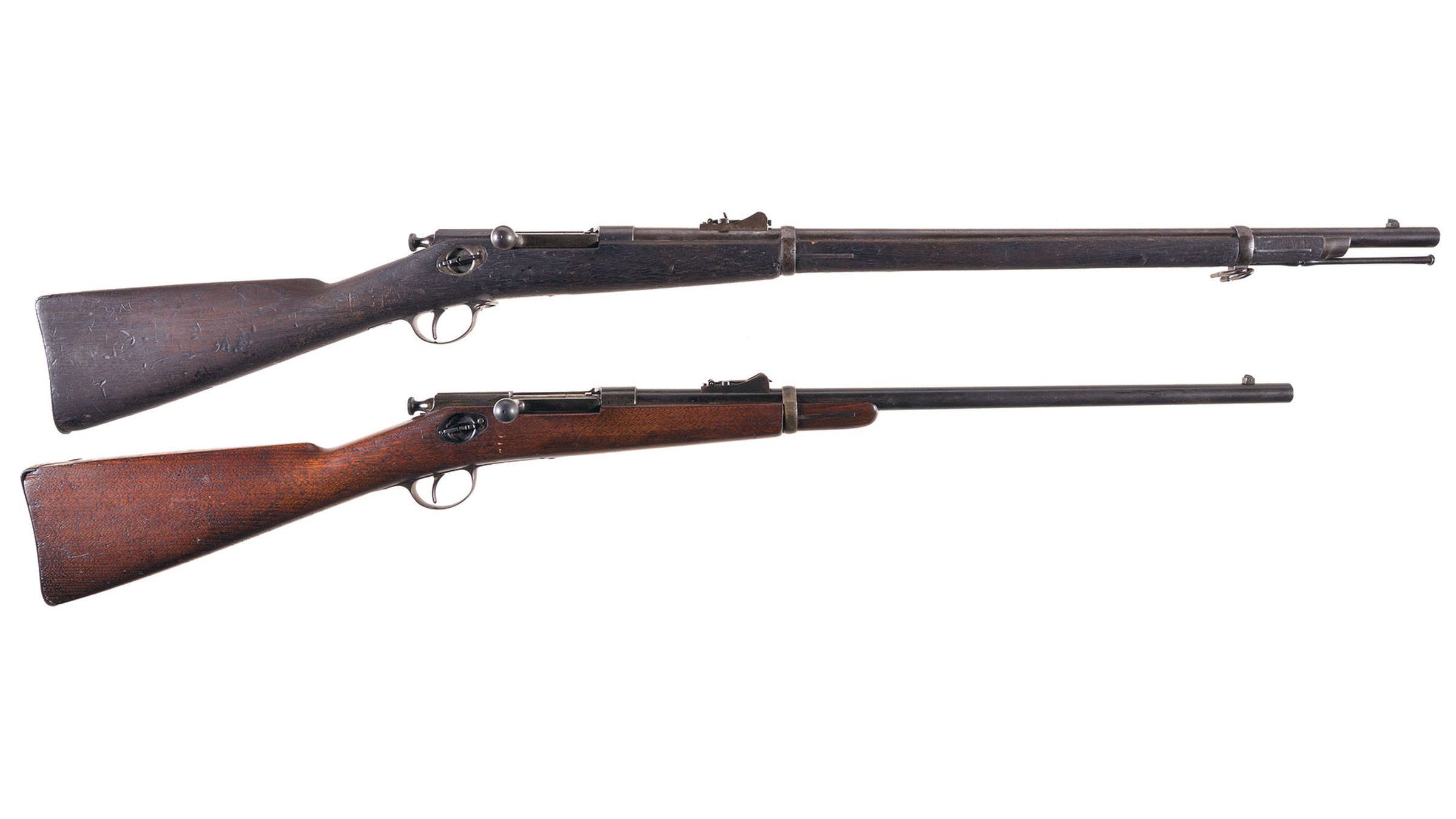 Two Winchester Model 1879 Hotchkiss Bolt Action Long Guns | Rock Island ...