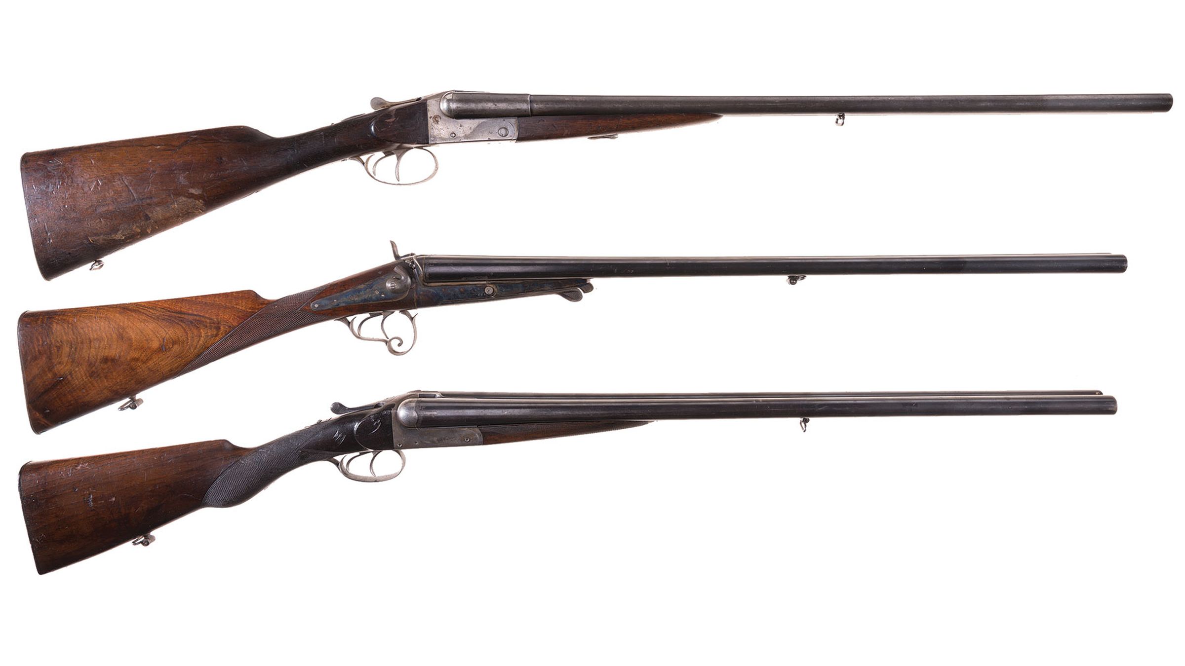 Three French Double Barrel Shotguns Rock Island Auction