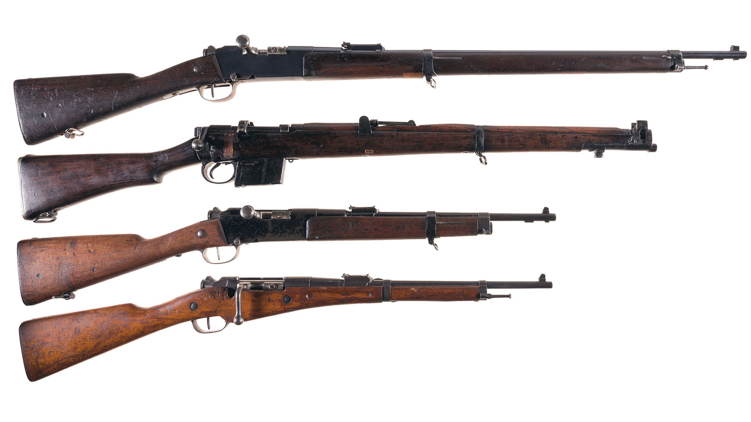 Four Military Bolt Action Longarms | Rock Island Auction