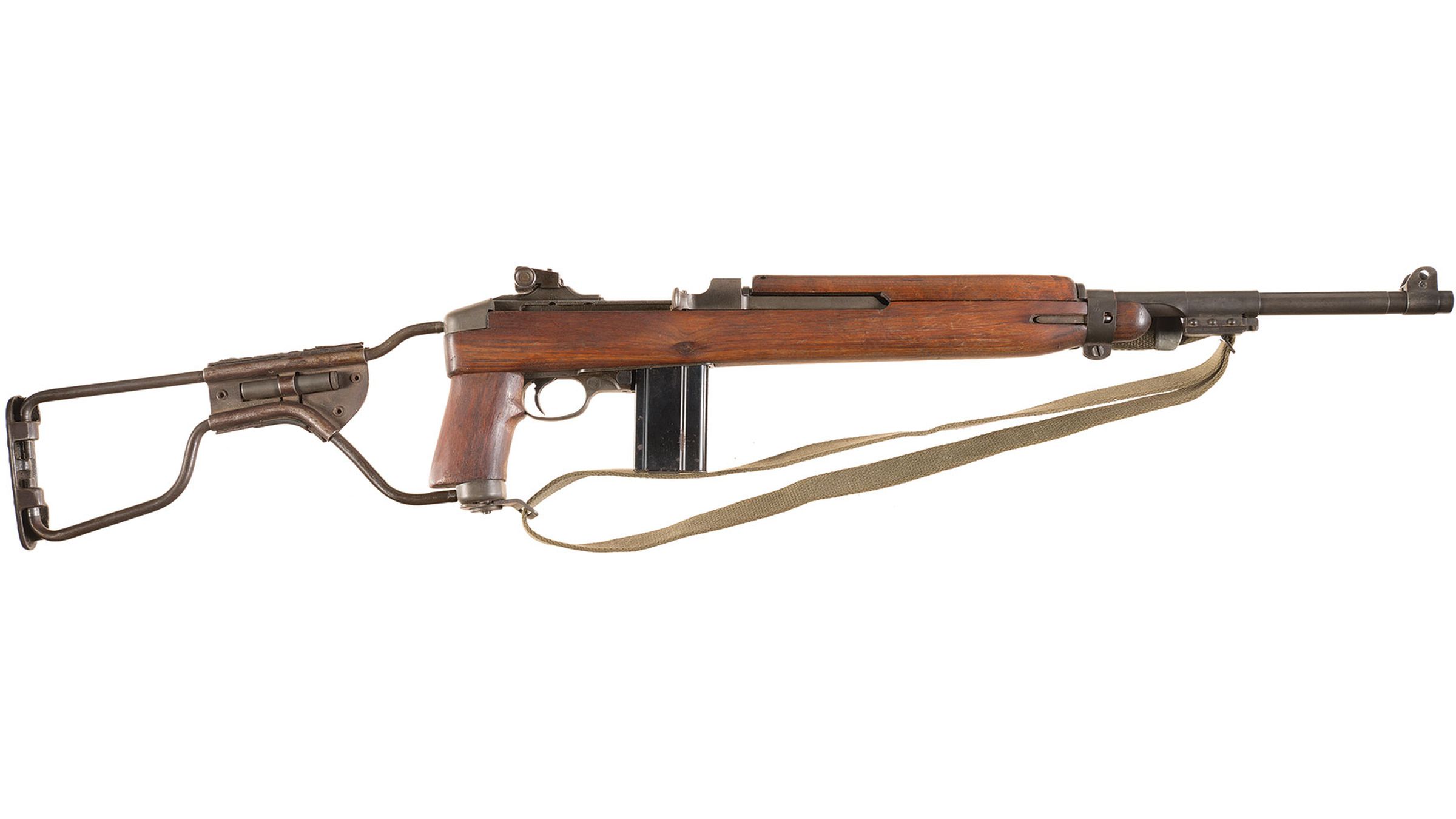 U.S. Saginaw M1 Carbine w/M1A1 Paratrooper Stock Rock Island Auction