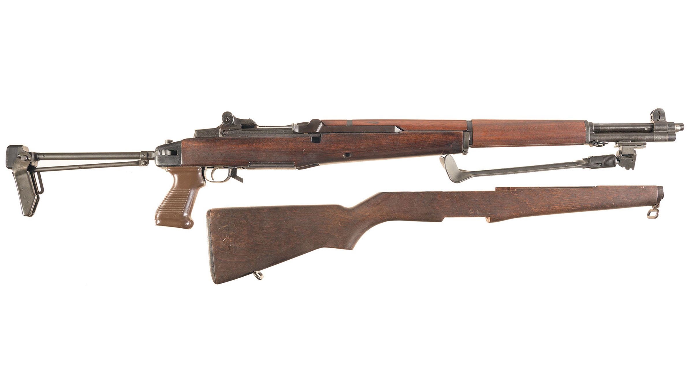 World War II U.S. Winchester M1 Garand SemiAutomatic Rifle Rock