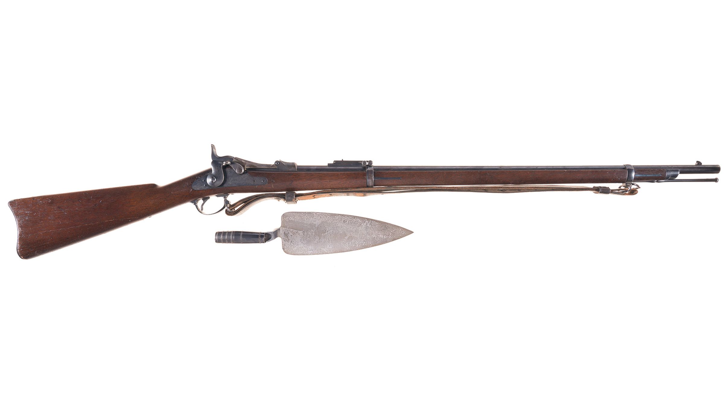 U.S. Springfield Model 1884 Trapdoor Rifle with Spade Rock