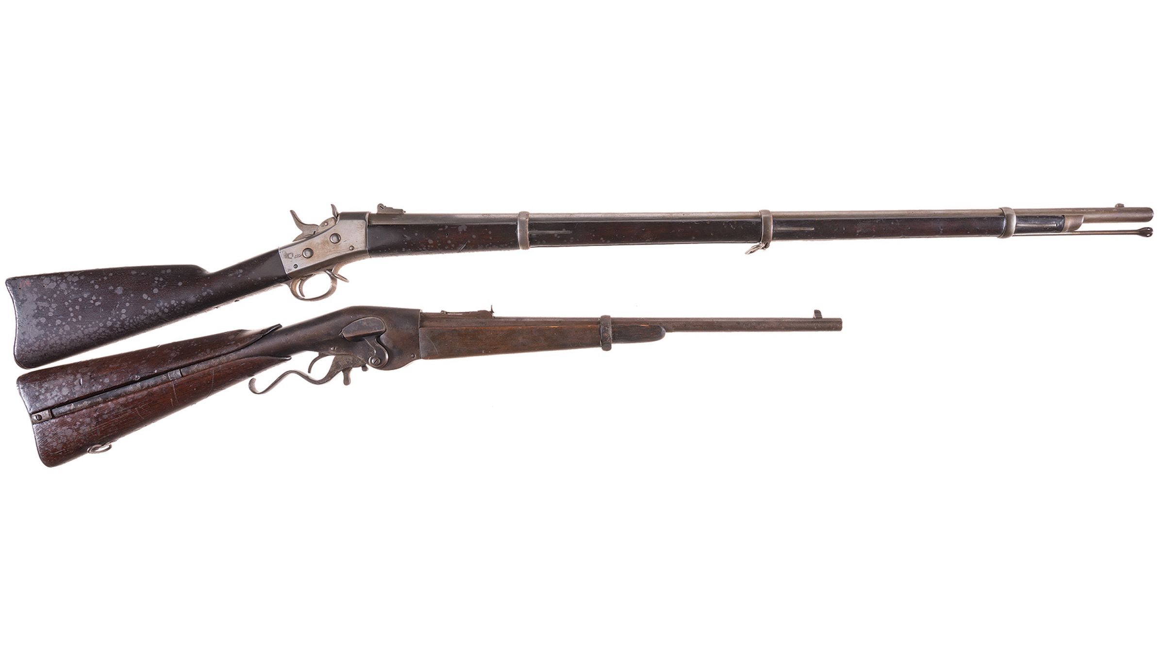Two Antique American Long Guns | Rock Island Auction