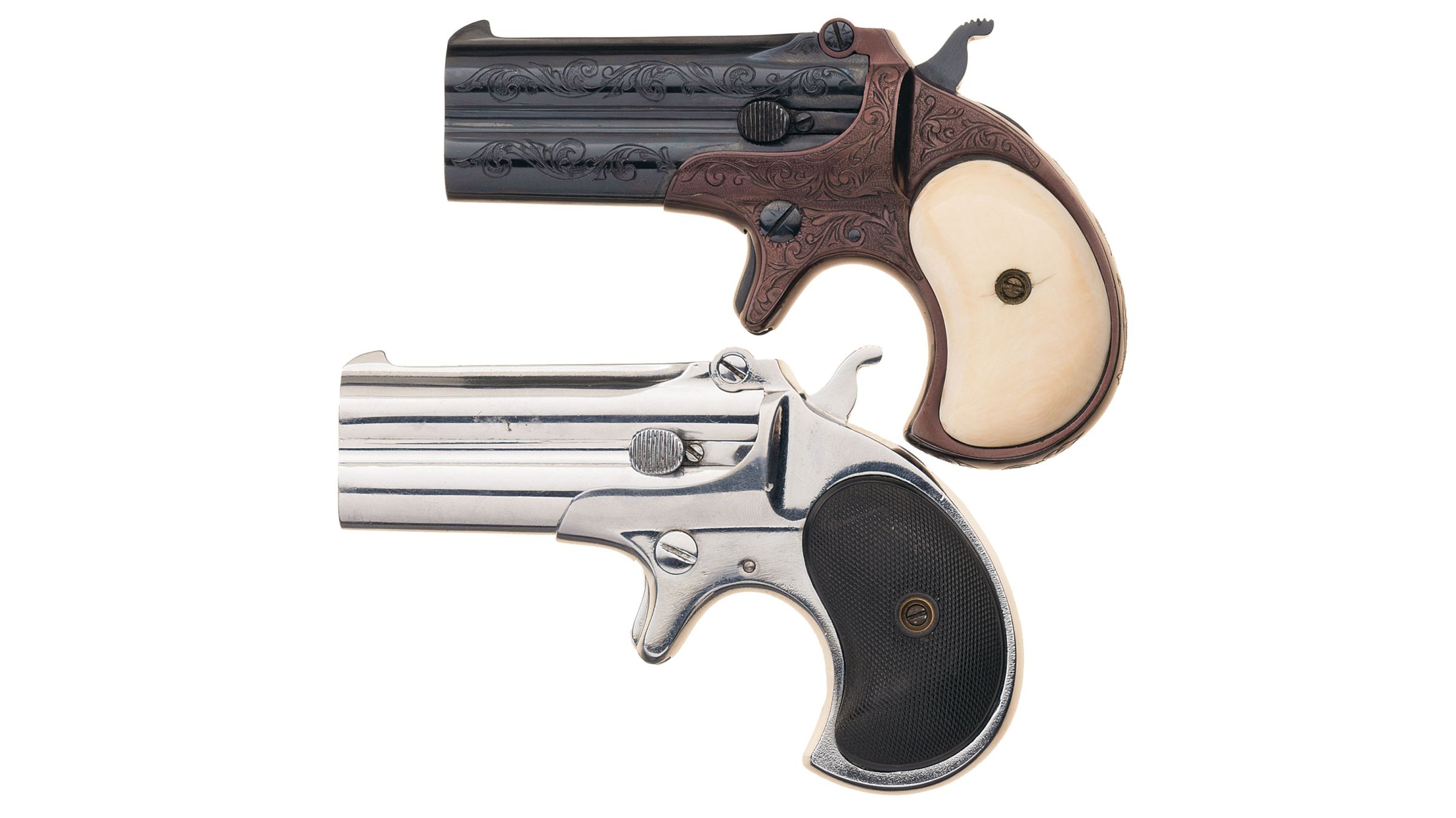 Two Remington Over/Under Derringers | Rock Island Auction