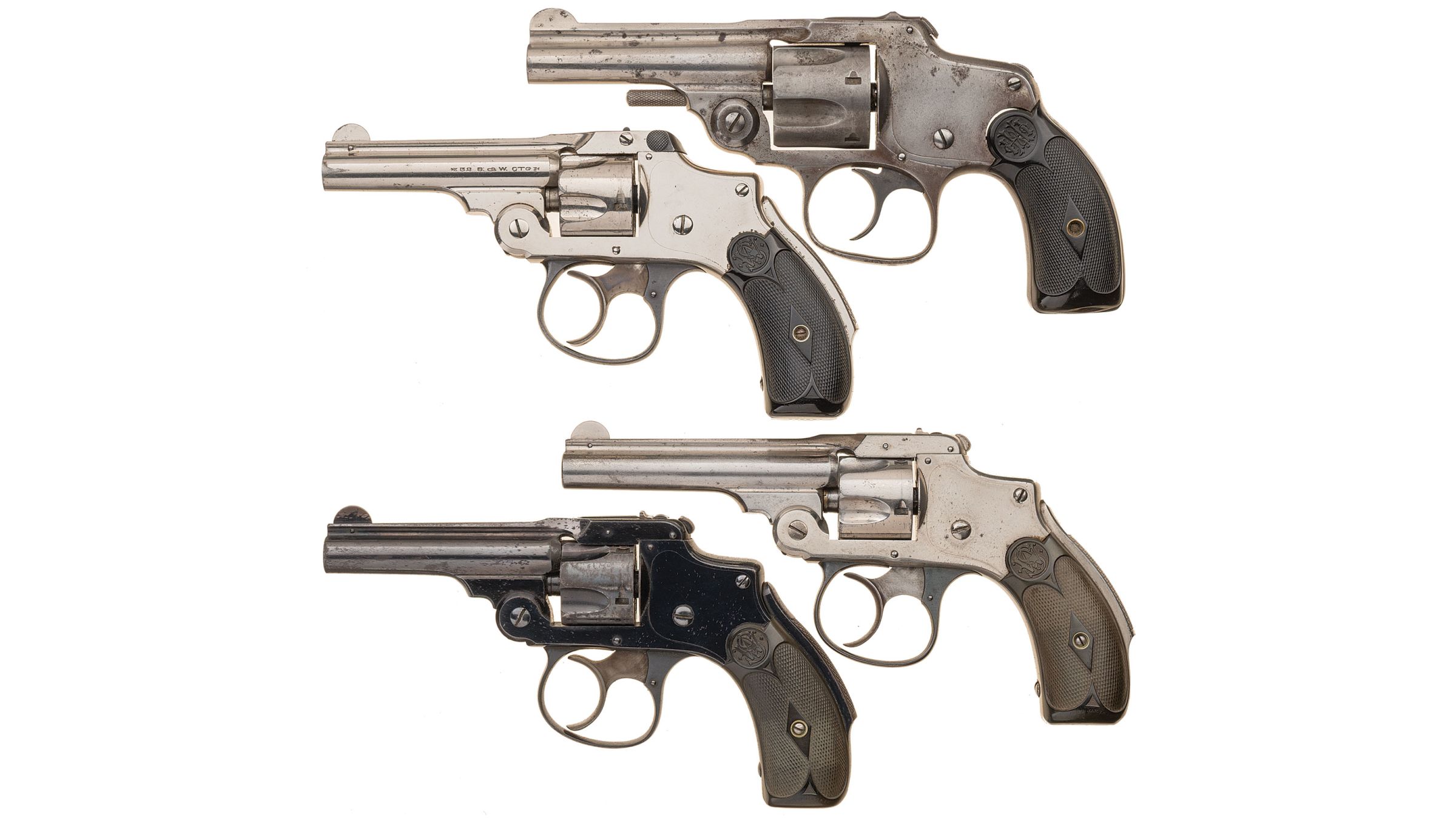 Four Double Action Revolvers | Rock Island Auction