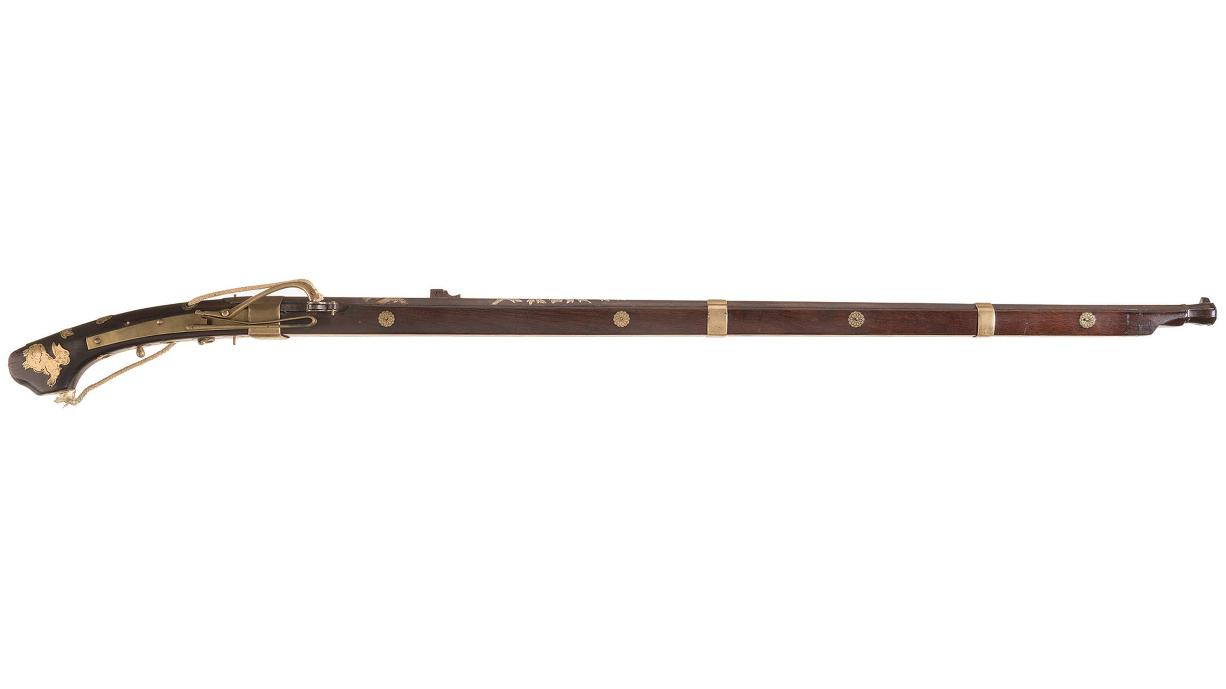 Japanese Tanegashima Matchlock Arquebus Rock Island Auction