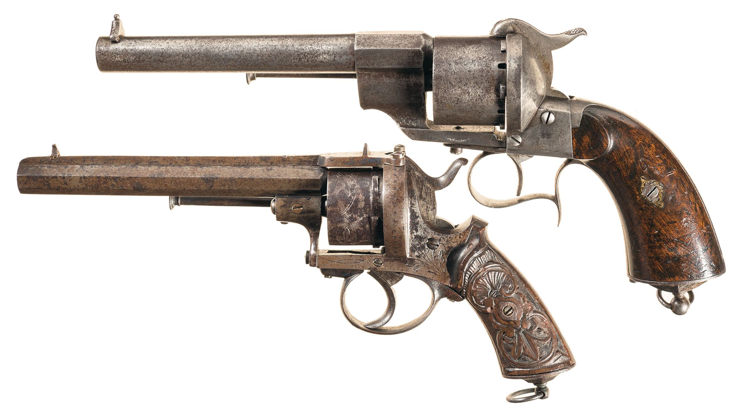 Two European Pinfire Revolver Rock Island Auction 3083