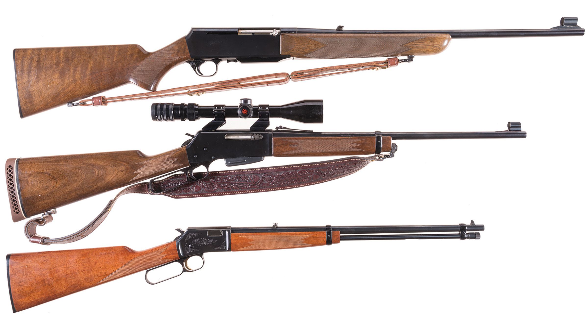 Three Browning Rifles | Rock Island Auction