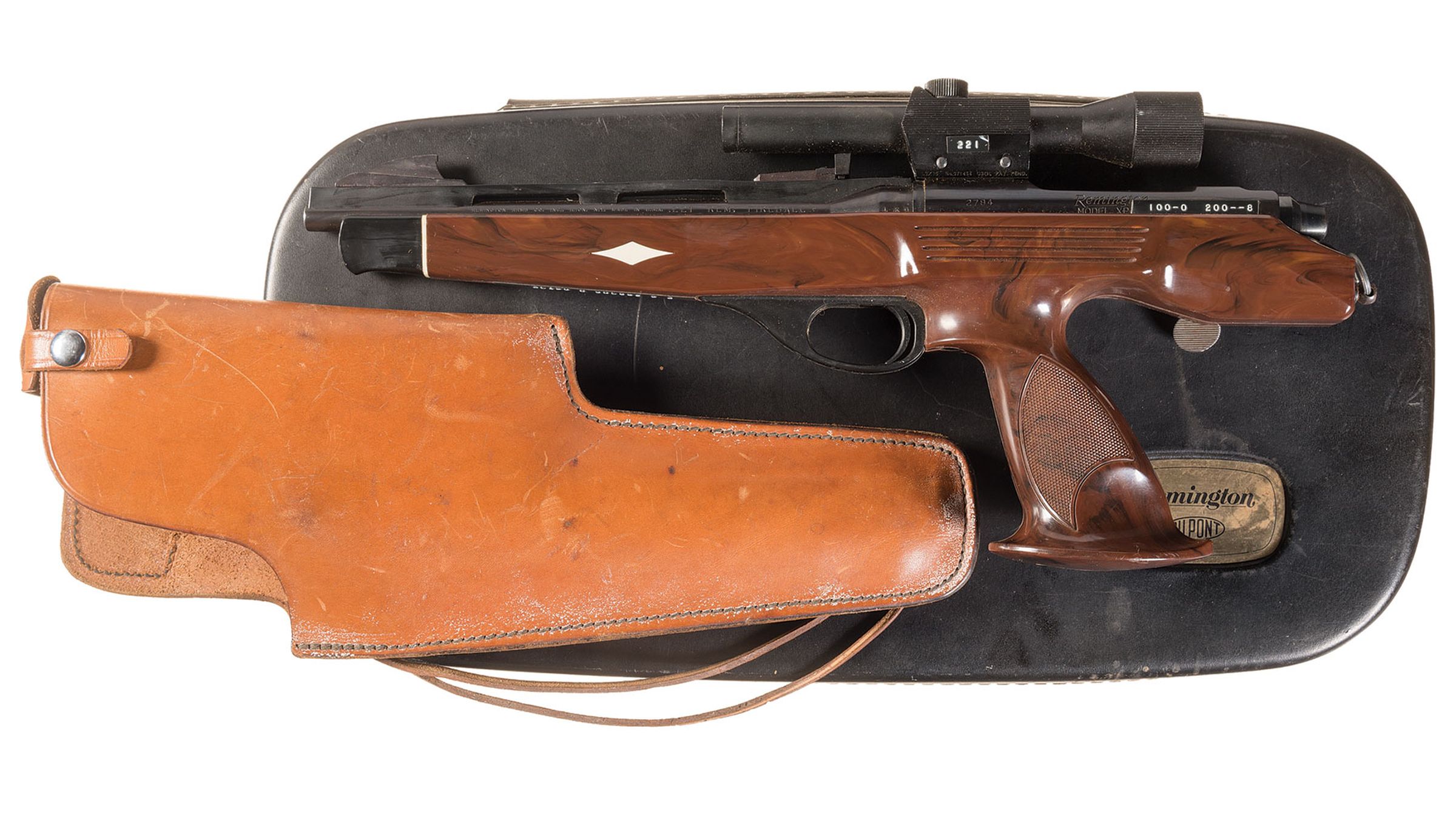 Remington Model XP-100 Single Shot Bolt Action Pistol | Rock