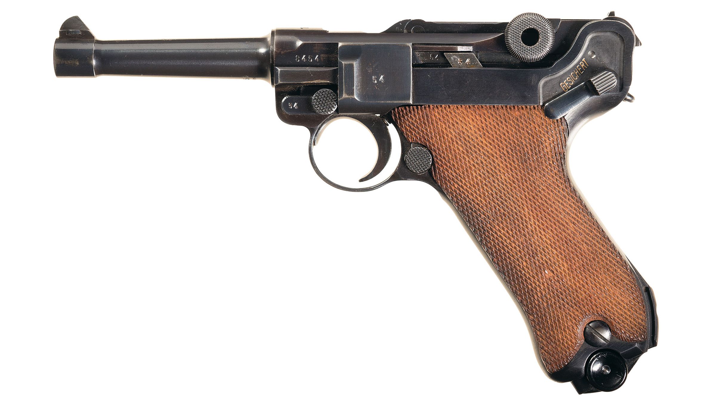 Mauser S42 Code Luger Semi Automatic Pistol Rock Island Auction 7389