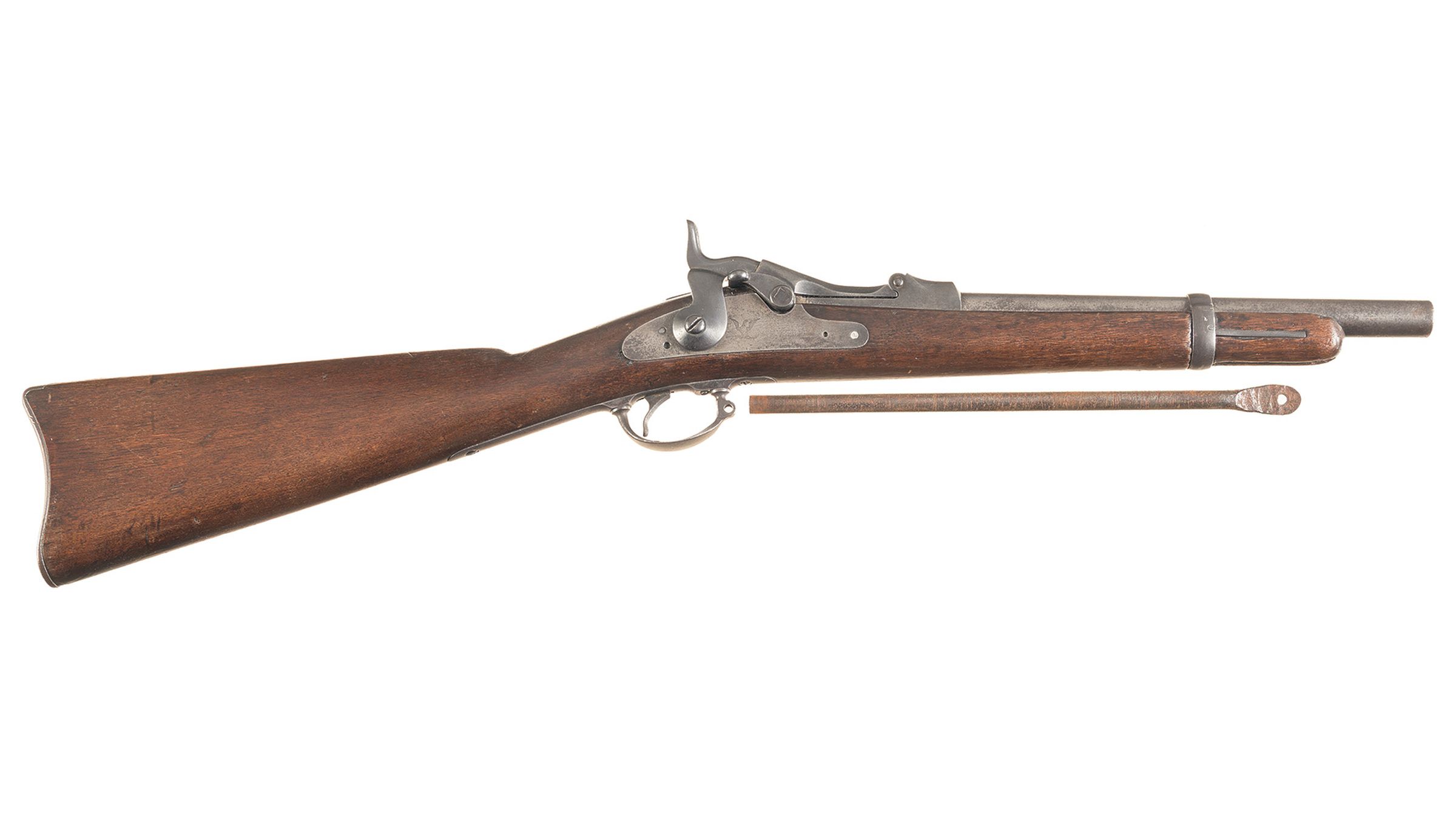Springfield Model 1884 Trapdoor Line Throwing Gun Rock Island Auction