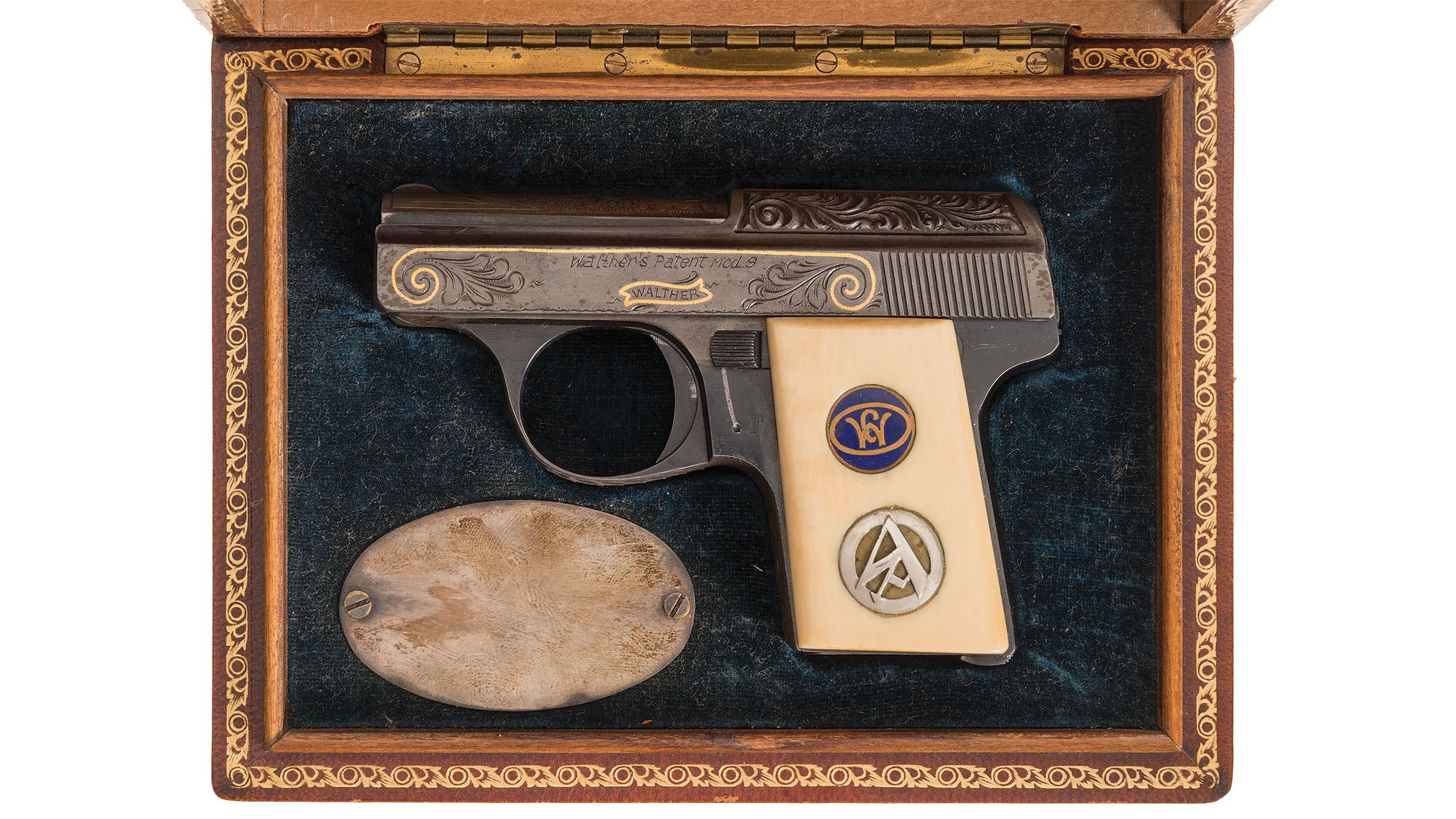 多*母様 希少LS Walther Model 9 1:1スケール Walther Model 9 Nazi Presentation Style Pistol | Rock Island Auction