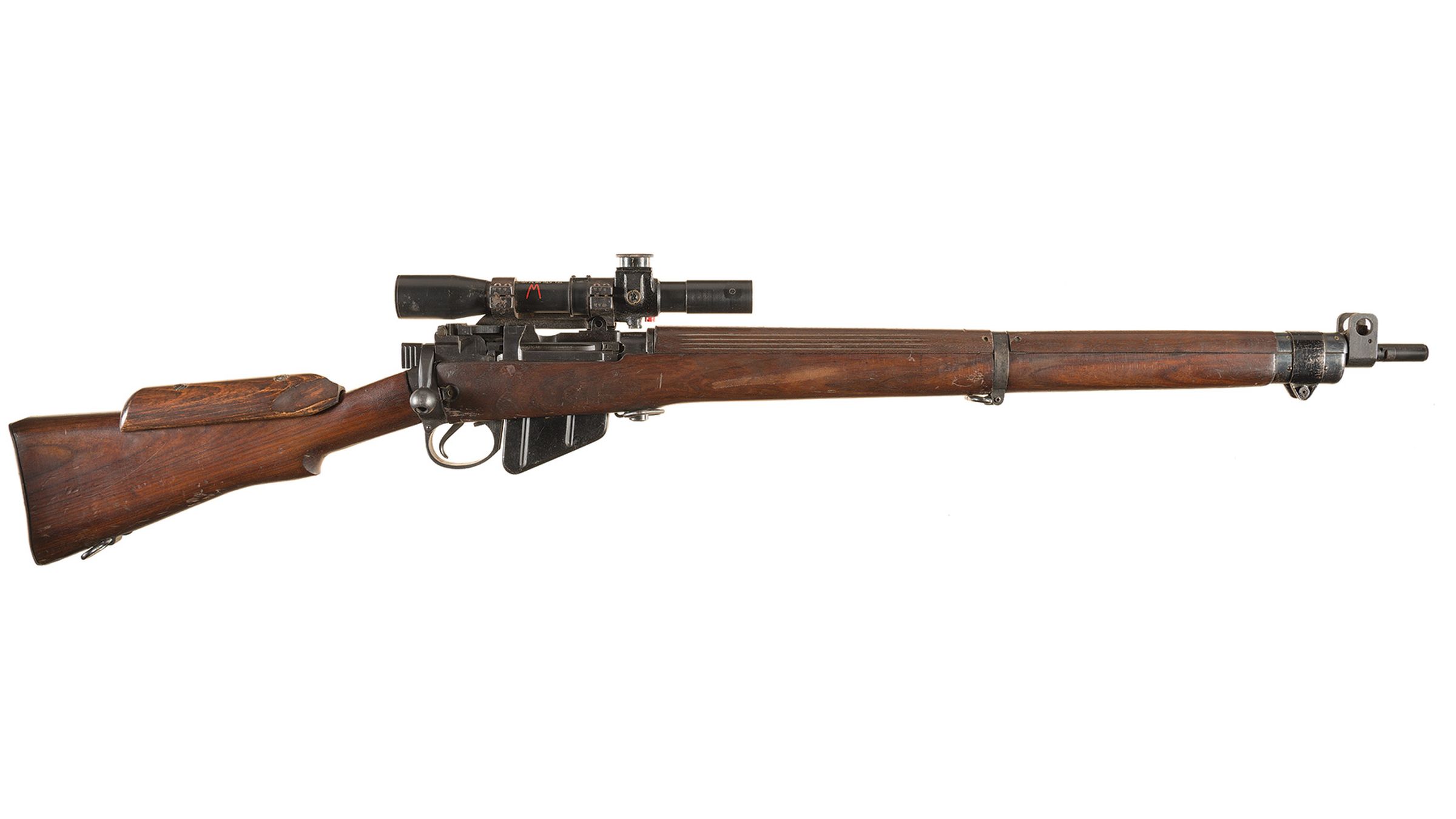 Enfield No. 4 Mk. I Sniper Bolt Action Rifle with Scope | Rock Island ...