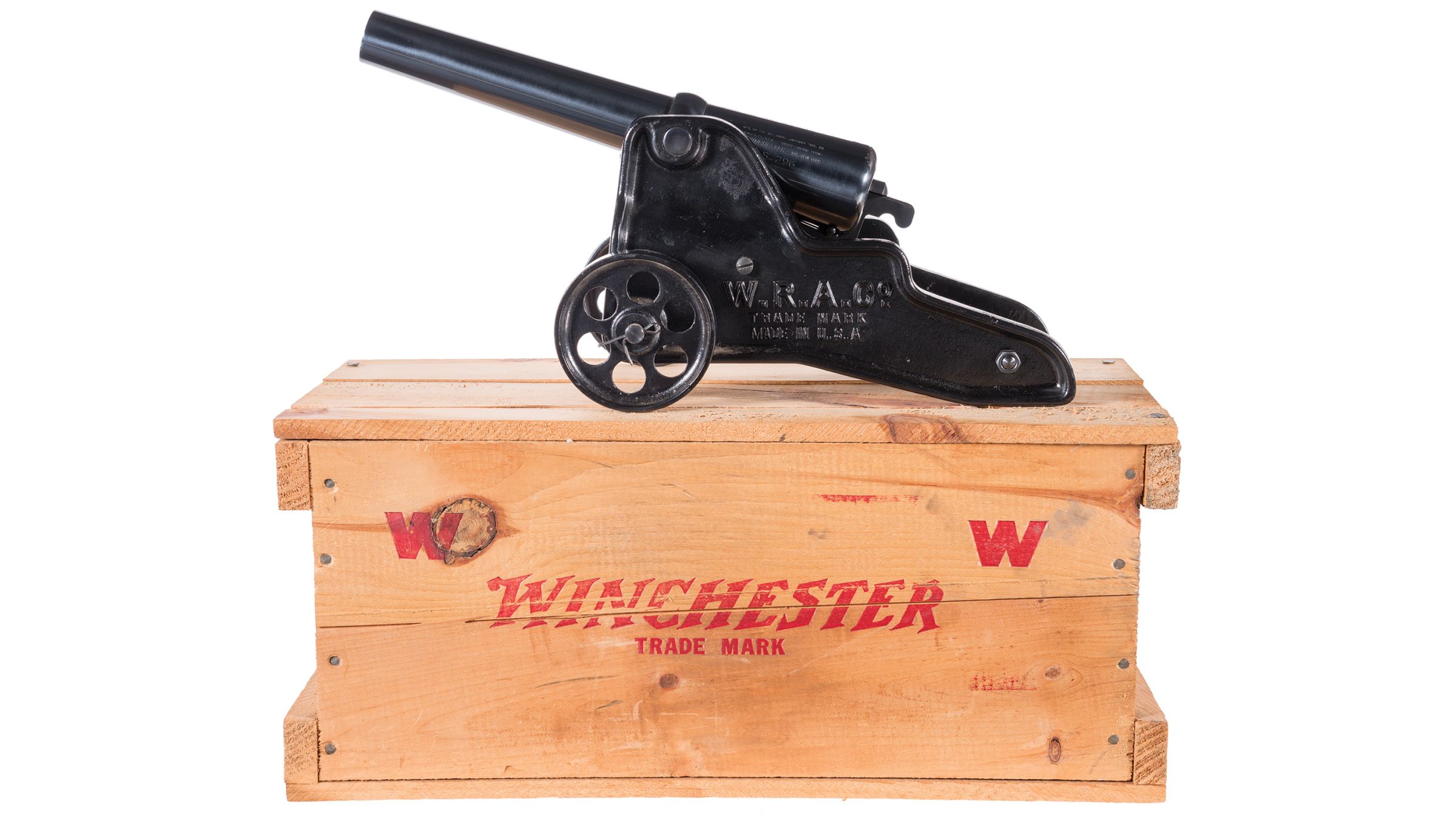 Winchester 10 Gauge Signal Cannon with Crate Rock Island Auction