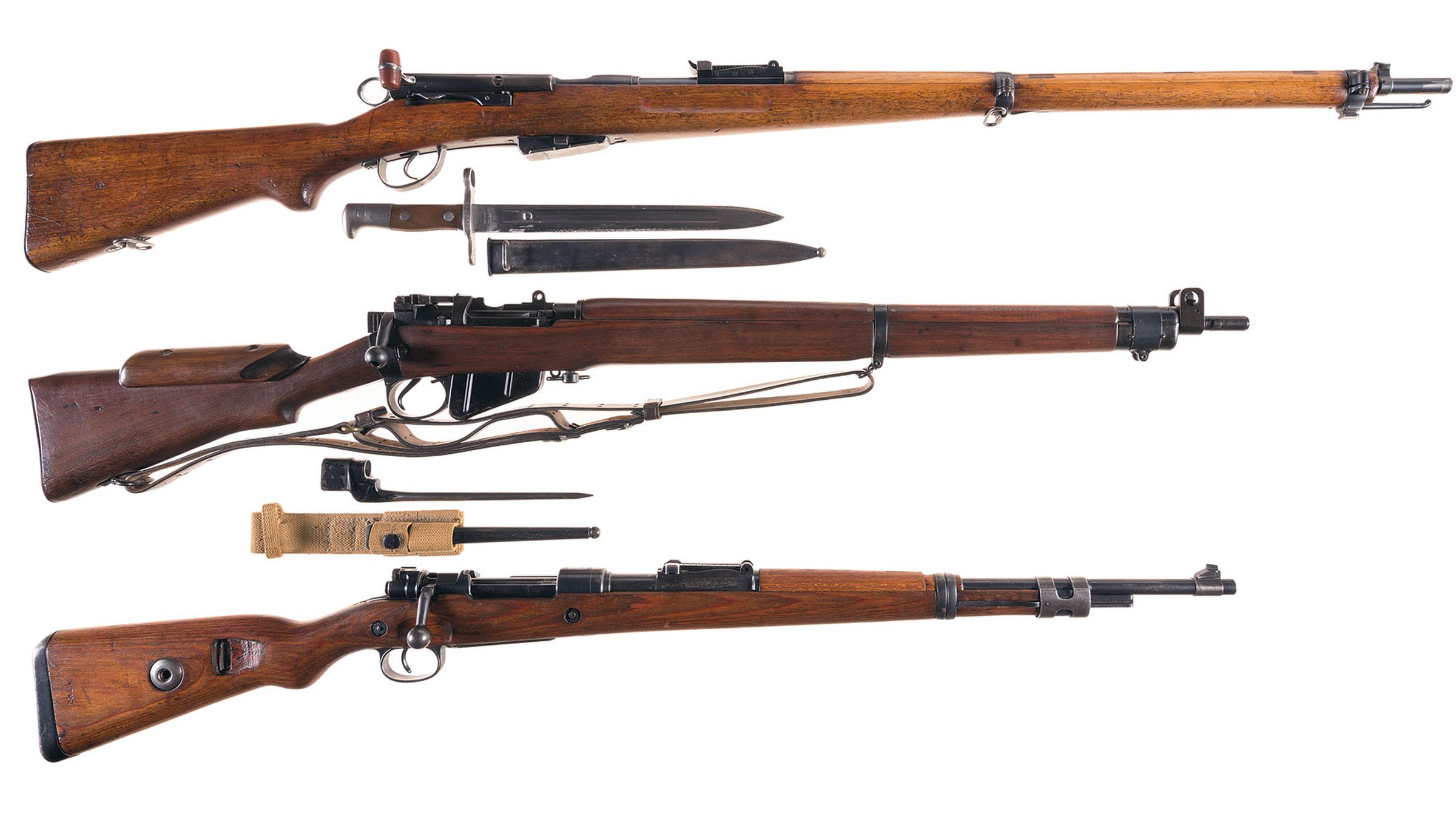 Three Military Bolt Action Rifles | Rock Island Auction