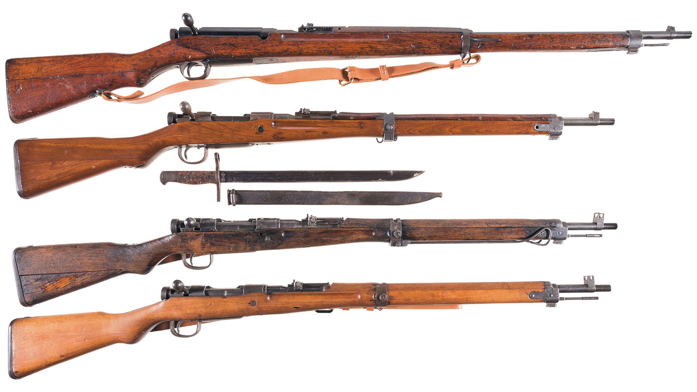 Four Japanese Military Bolt Action Rifles | Rock Island Auction