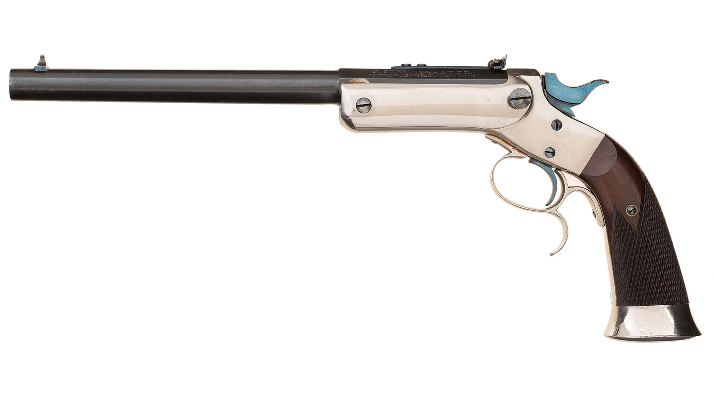 ビンテージ、銃槍ミッチーさん専用 Stevens Model 36 Stevens-Lord Single Shot Target Pistol | Rock