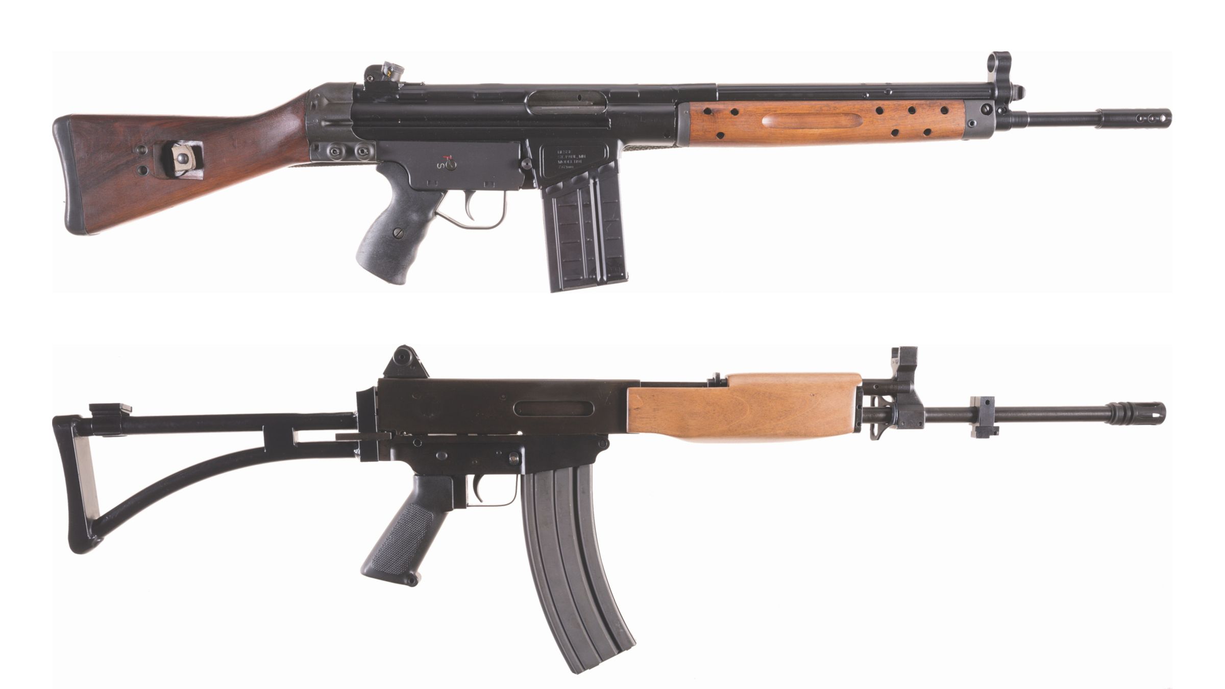 Two Semi-Automatic Rifles | Rock Island Auction