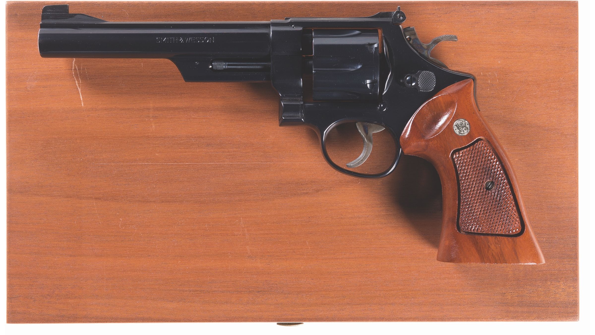 Smith & Wesson Model 25-2 Double Action Revolver with Case | Rock ...