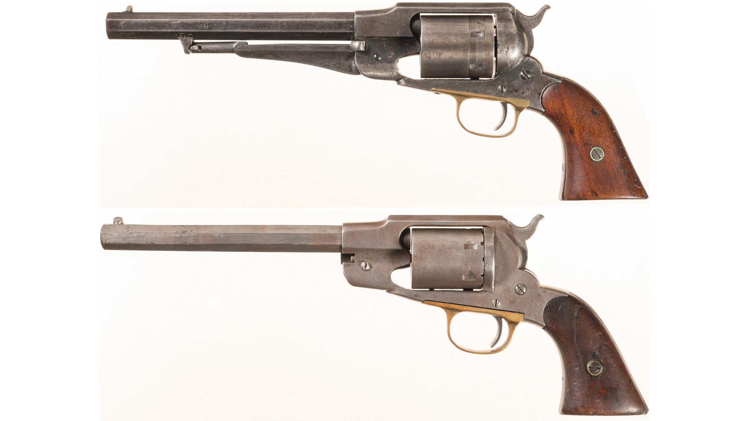 two-metallic-cartridge-conversion-remington-revolvers-rock-island-auction