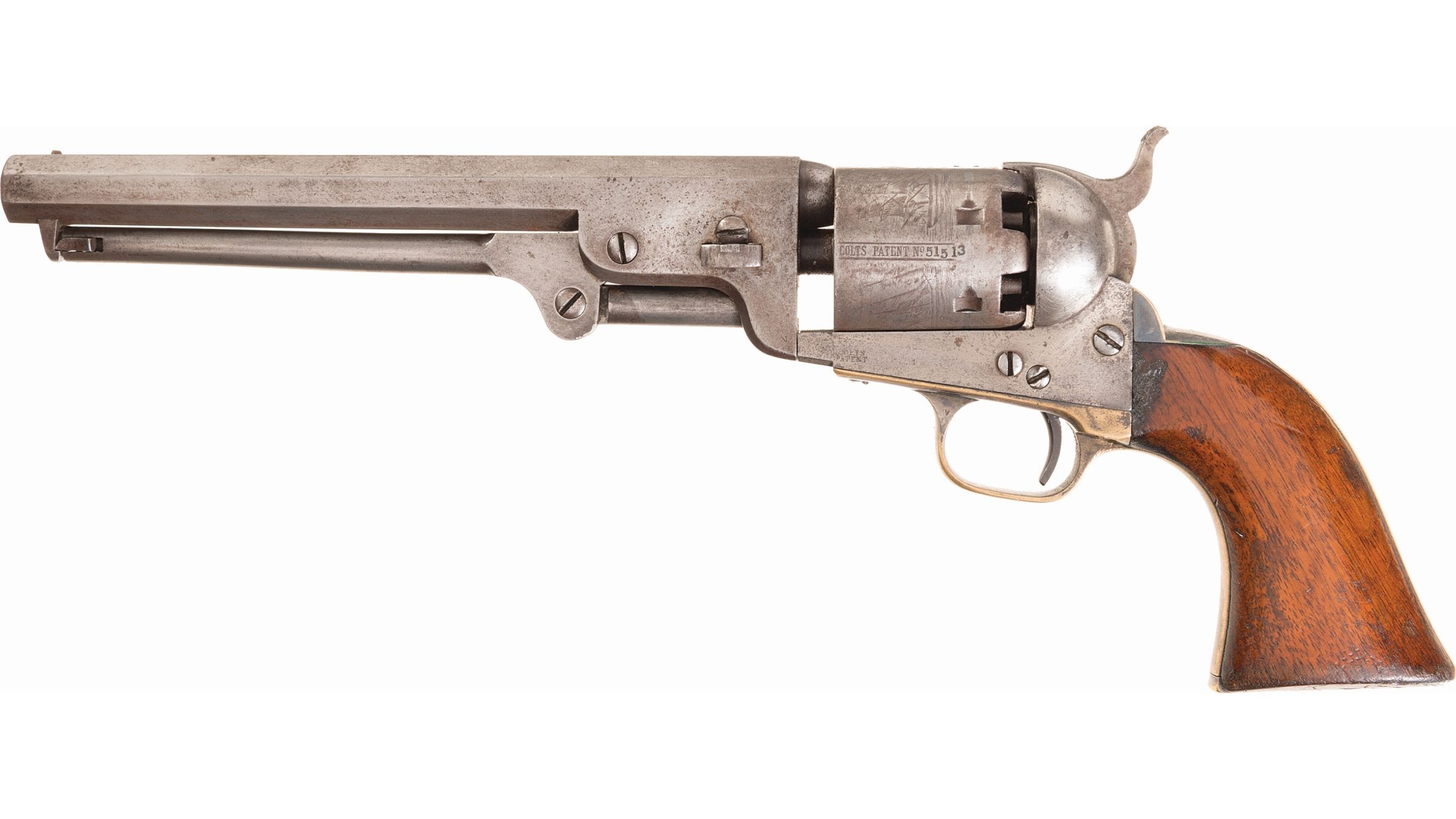 Pre-Civil War Colt Model 1851 Navy Percussion Revolver | Rock Island ...