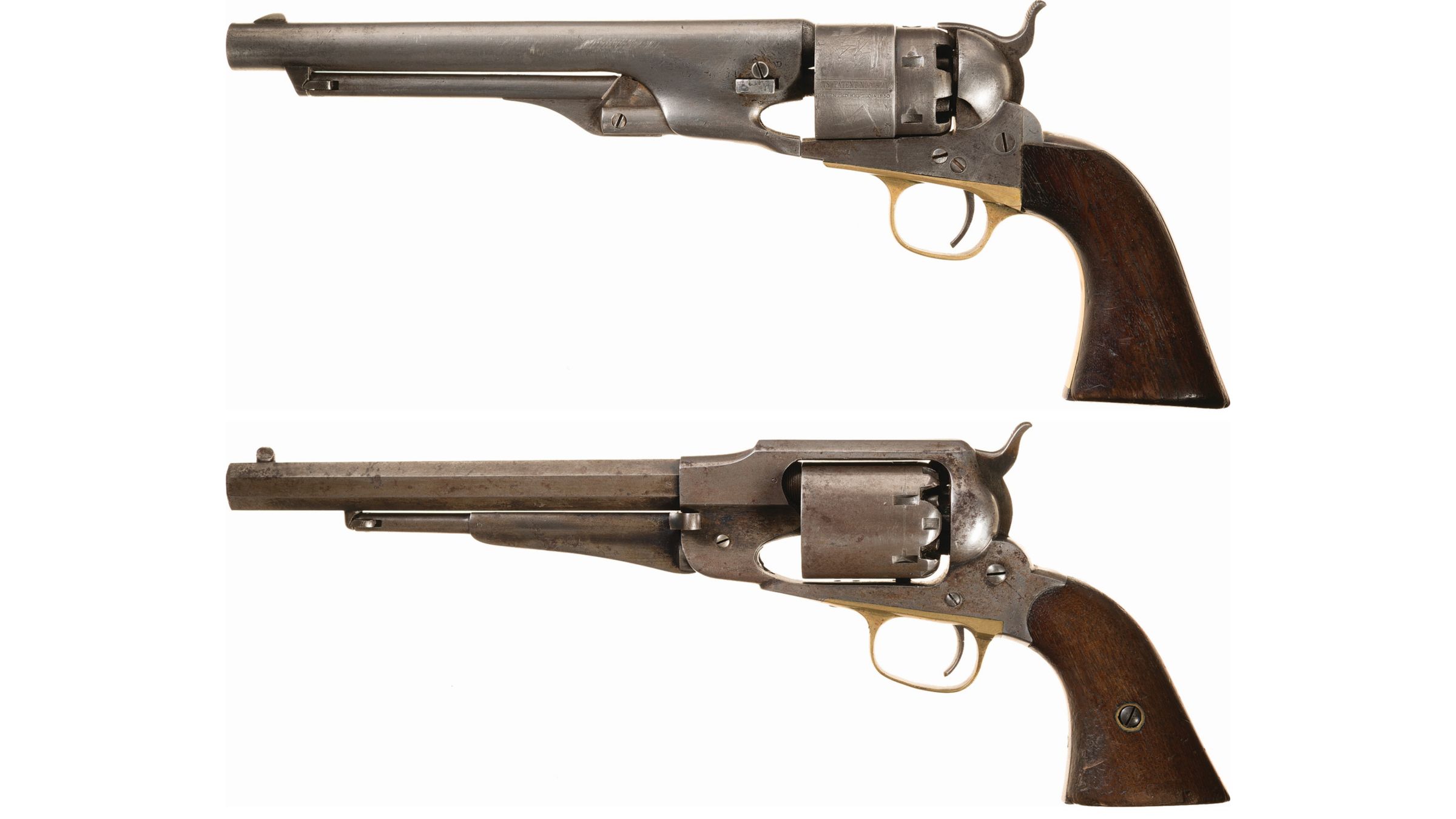 Two Antique Percussion Revolvers | Rock Island Auction