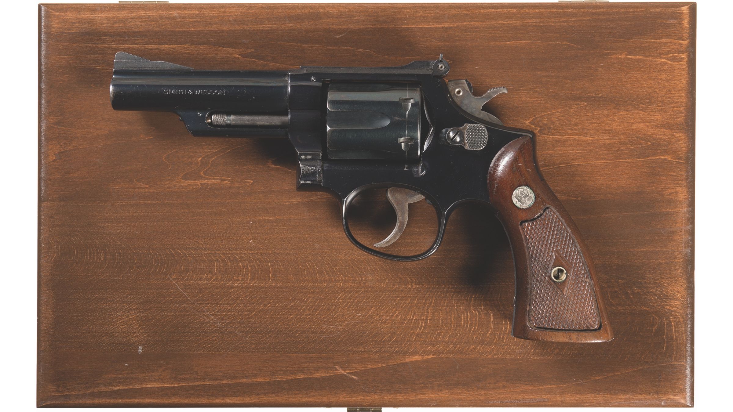 Model 53 Smith & Wesson Model 53-2 Double Action Revolver with Case | Rock ...