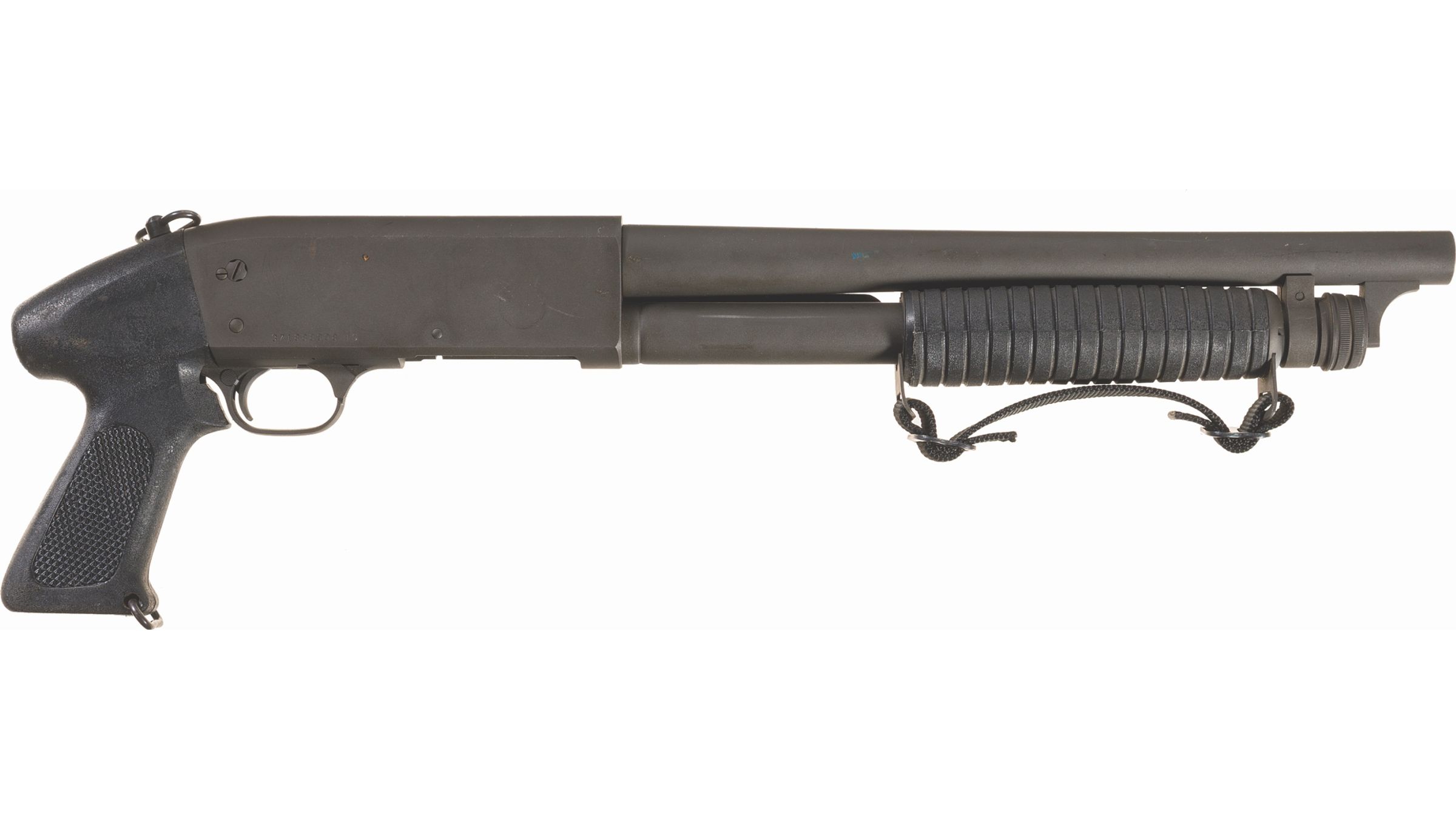 Ithaca Model 37 "Stakeout" Slide Action Shotgun.