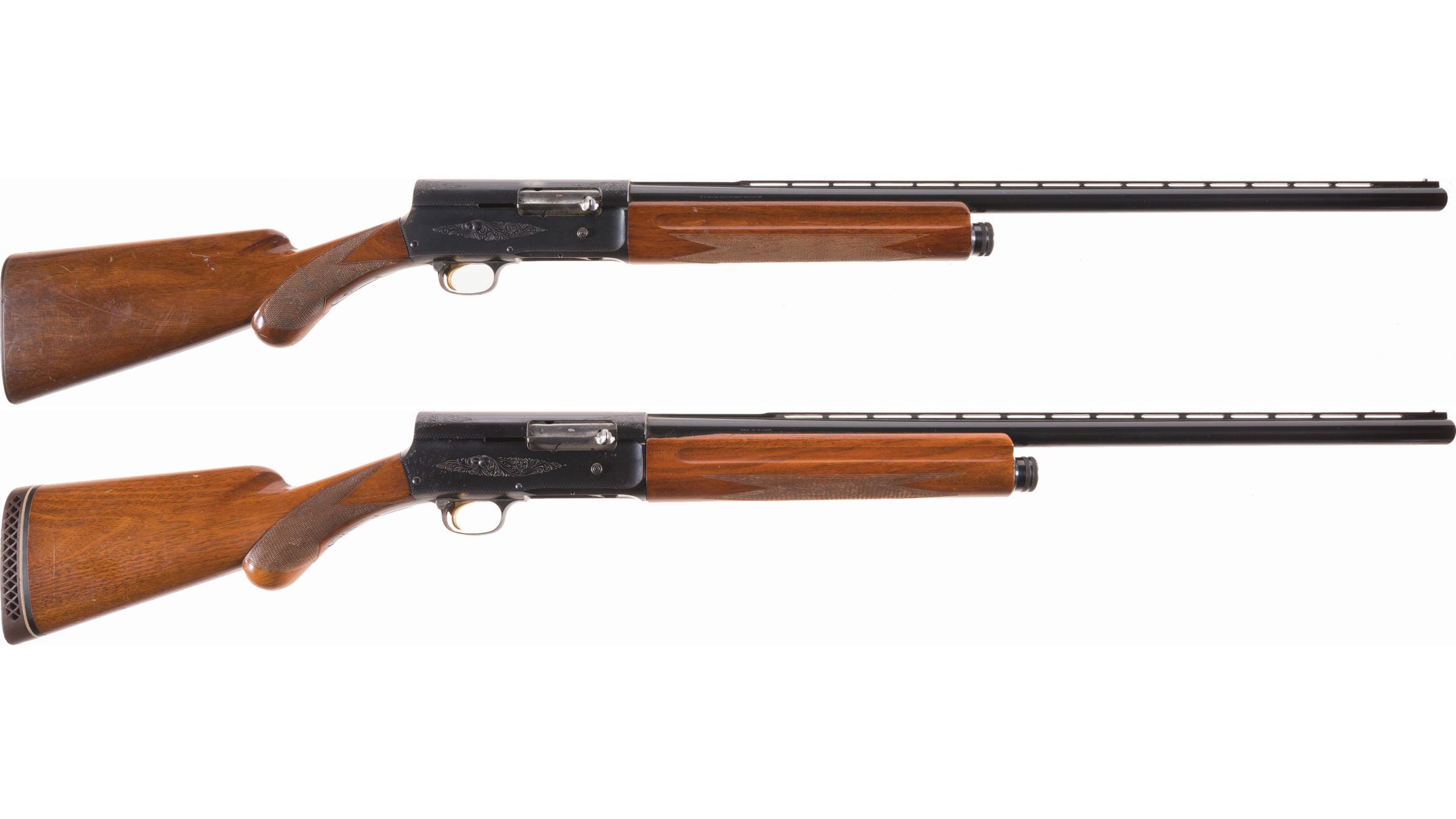 Two Belgian Browning A5 Light Twelve Semi-Automatic Shotguns | Rock