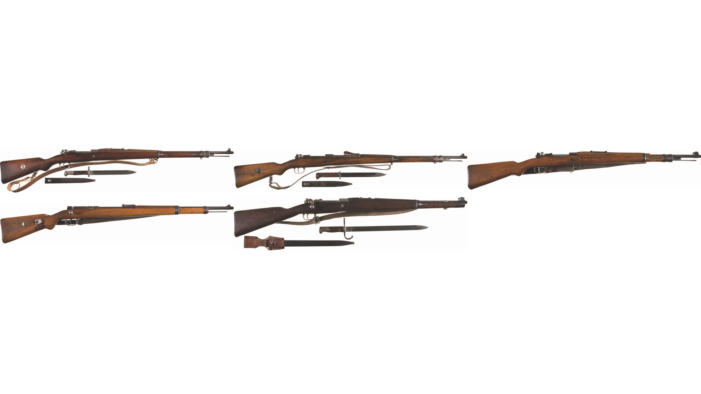 Five Military Bolt Action Rifles | Rock Island Auction