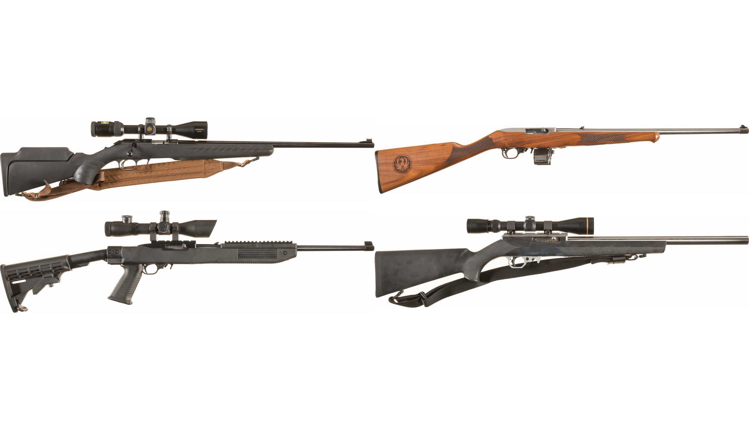 Four Rimfire Long Guns Rock Island Auction