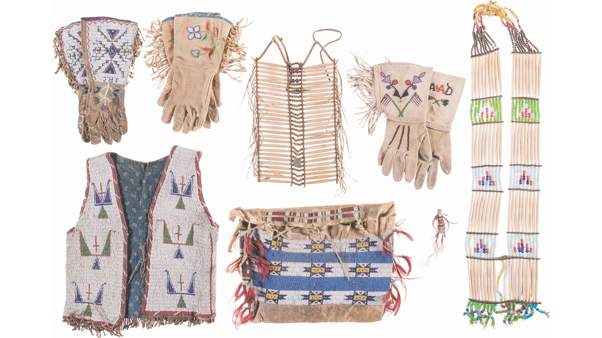 Variety of Native American Craft Items | Rock Island Auction