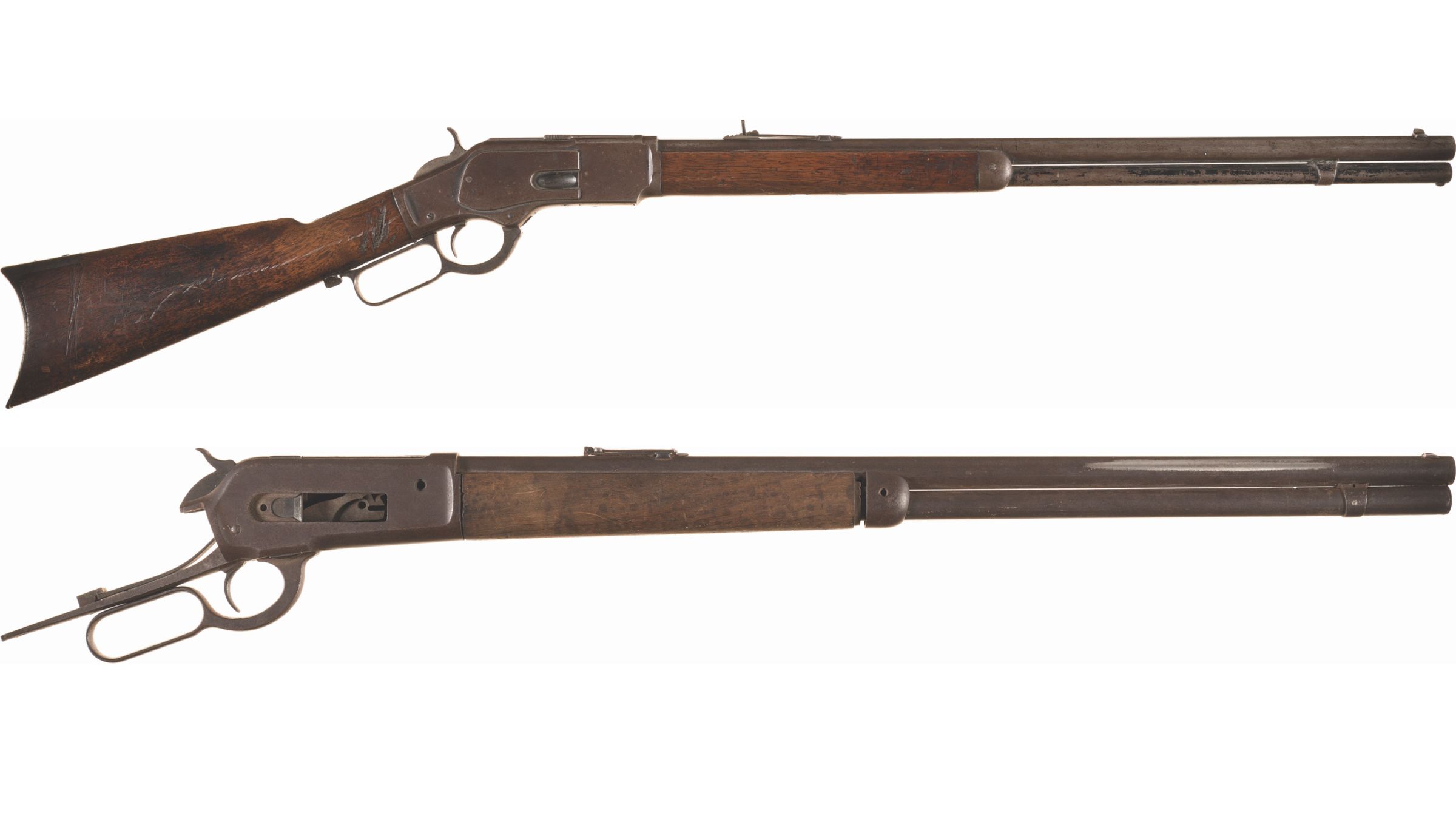 Two Antique Winchester Lever Action Rifles | Rock Island Auction