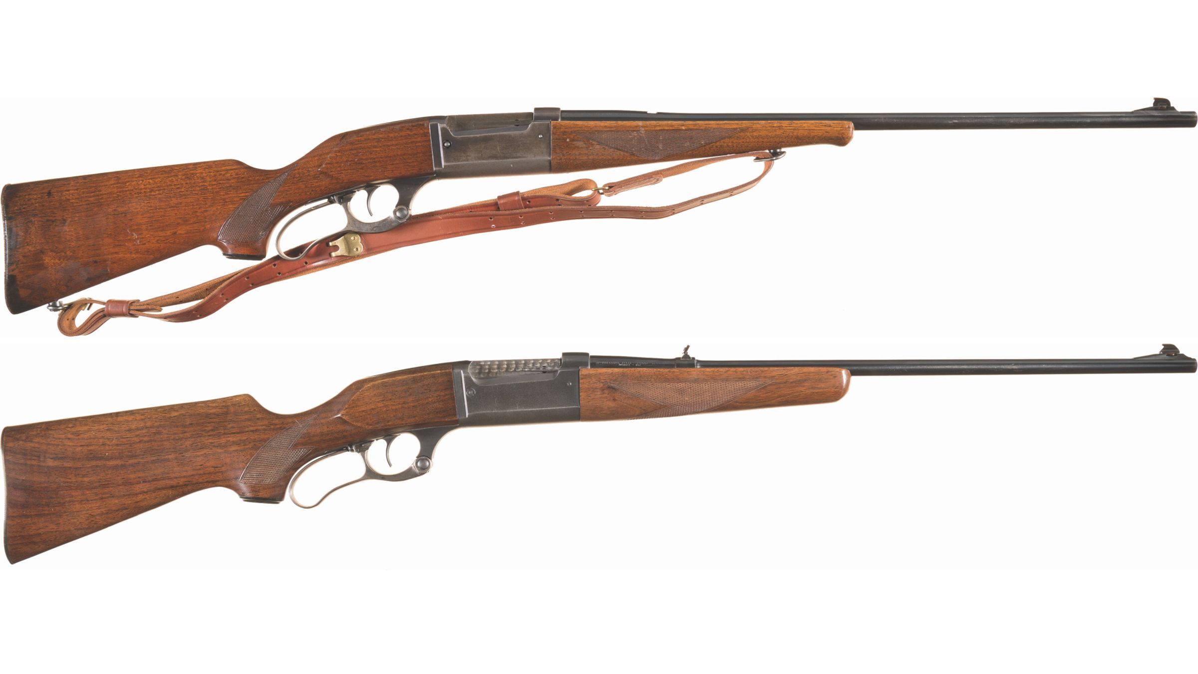 Two Savage Lever Action Rifles | Rock Island Auction