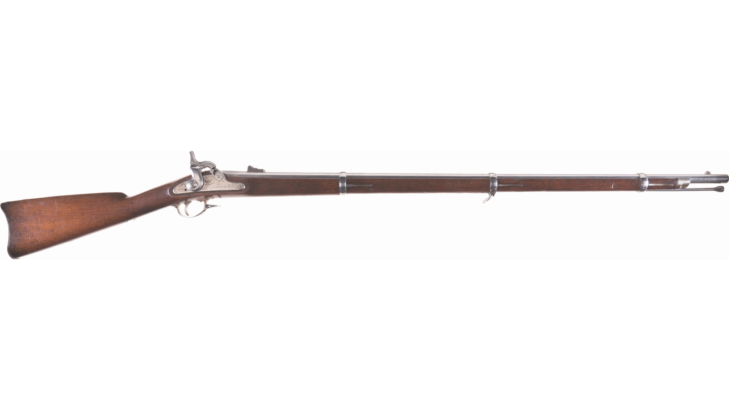 U.S. Springfield Model 1864 Percussion RifleMusket Rock Island Auction