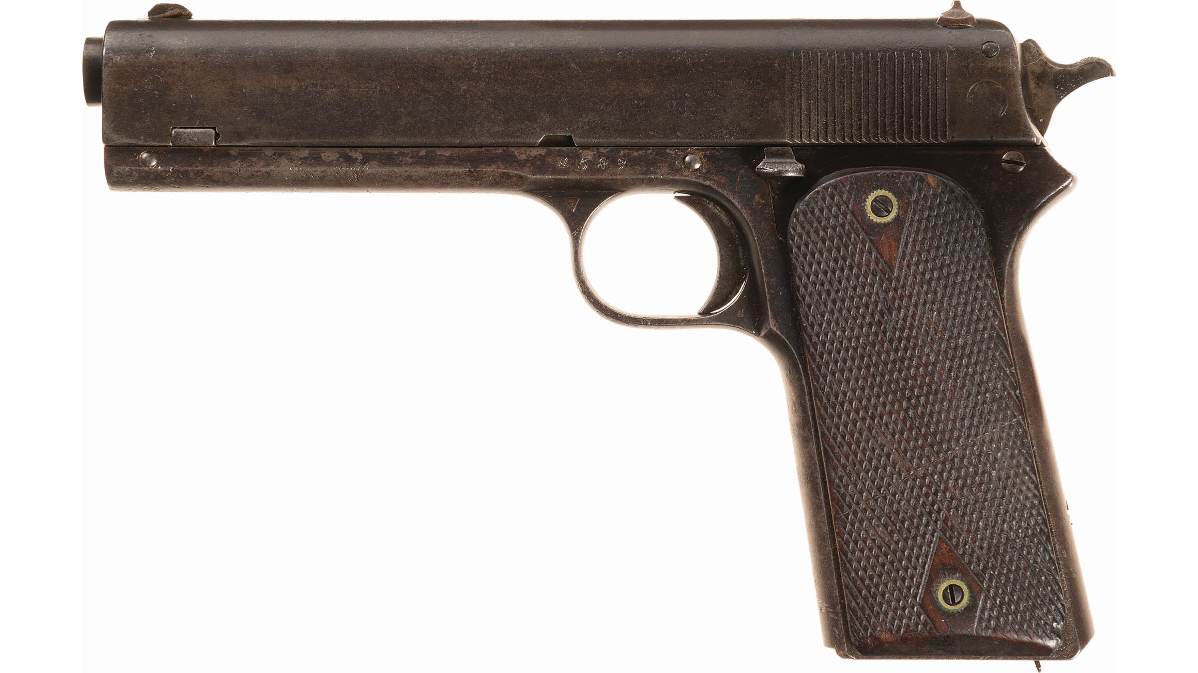 Colt Model 1905 Semi Automatic Pistol Rock Island Auction 8287