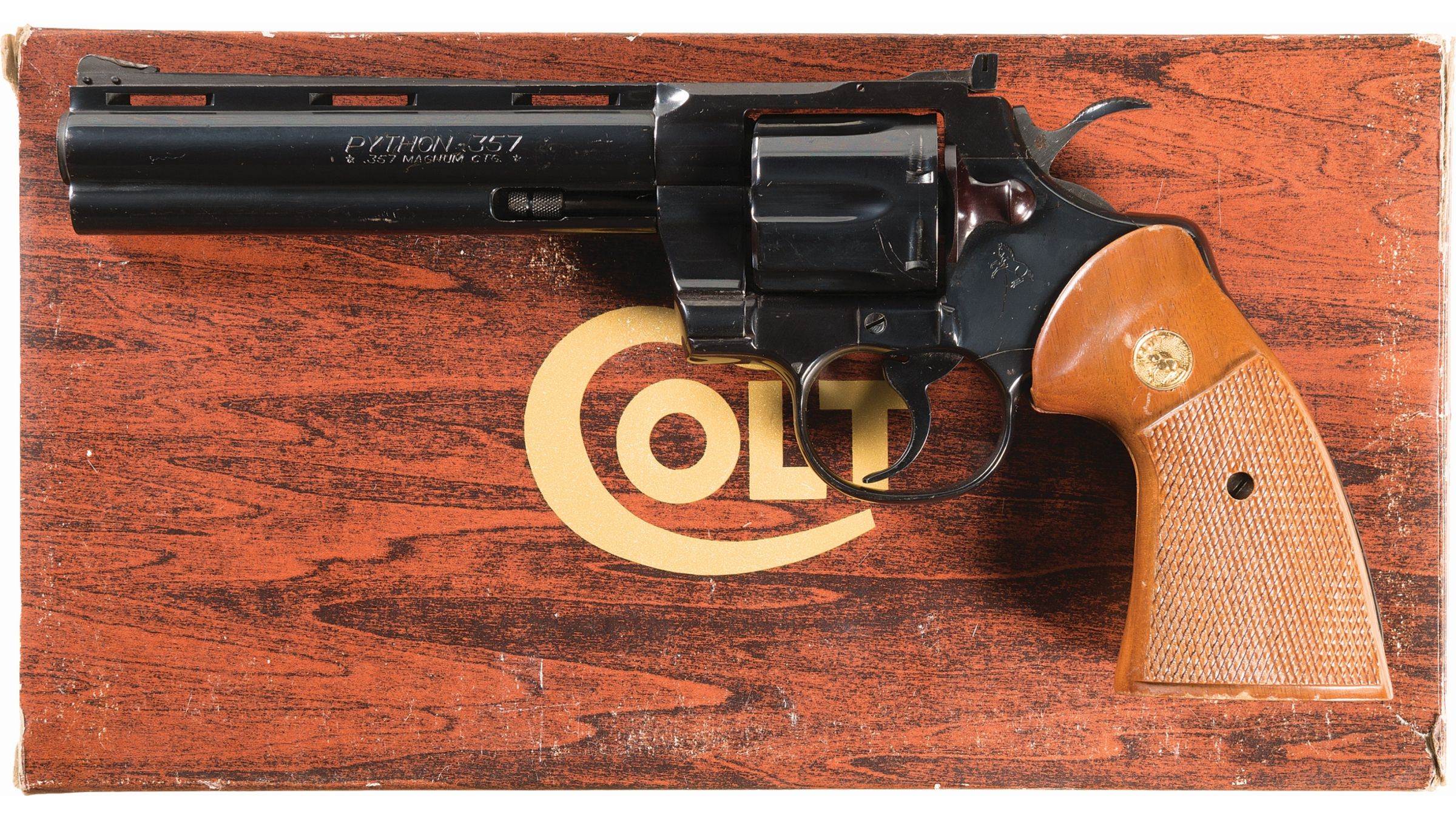 Colt Python Double Action Revolver With Box | Rock Island Auction