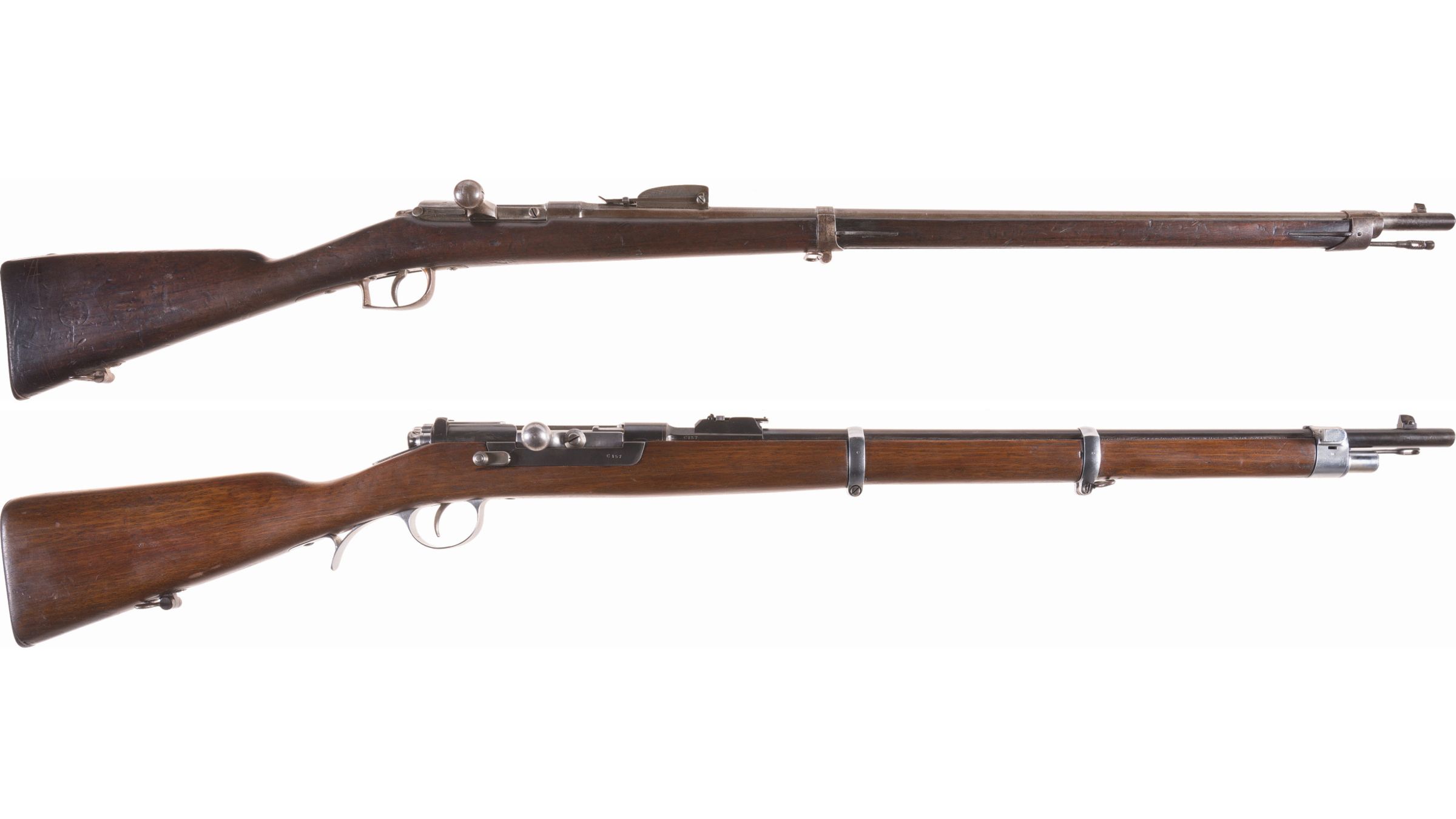 Two Antique Military Bolt Action Rifles | Rock Island Auction