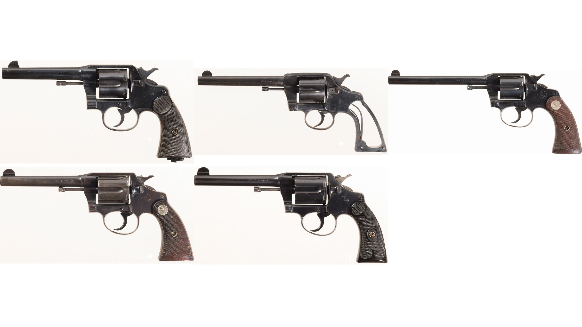 five-colt-double-action-revolvers-rock-island-auction